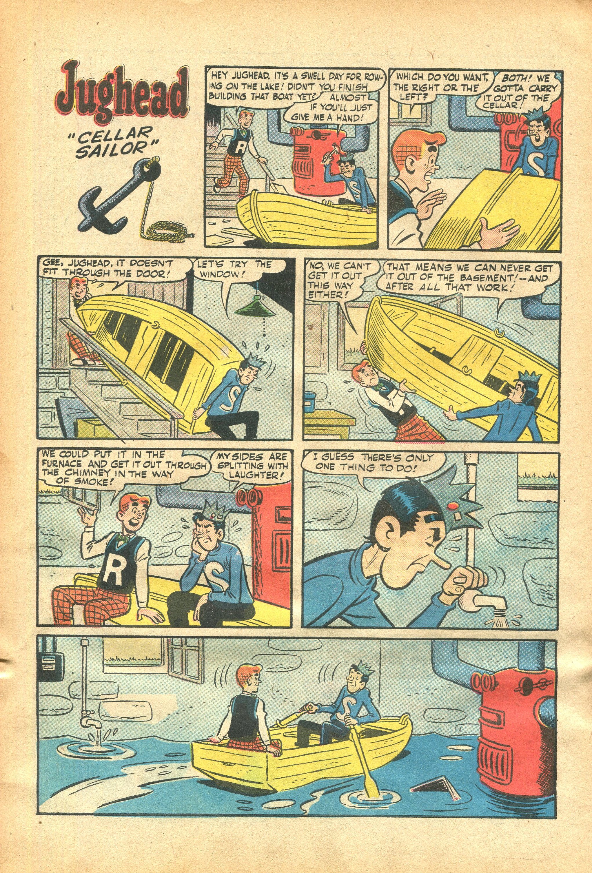 Read online Archie's Pal Jughead comic -  Issue #34 - 10
