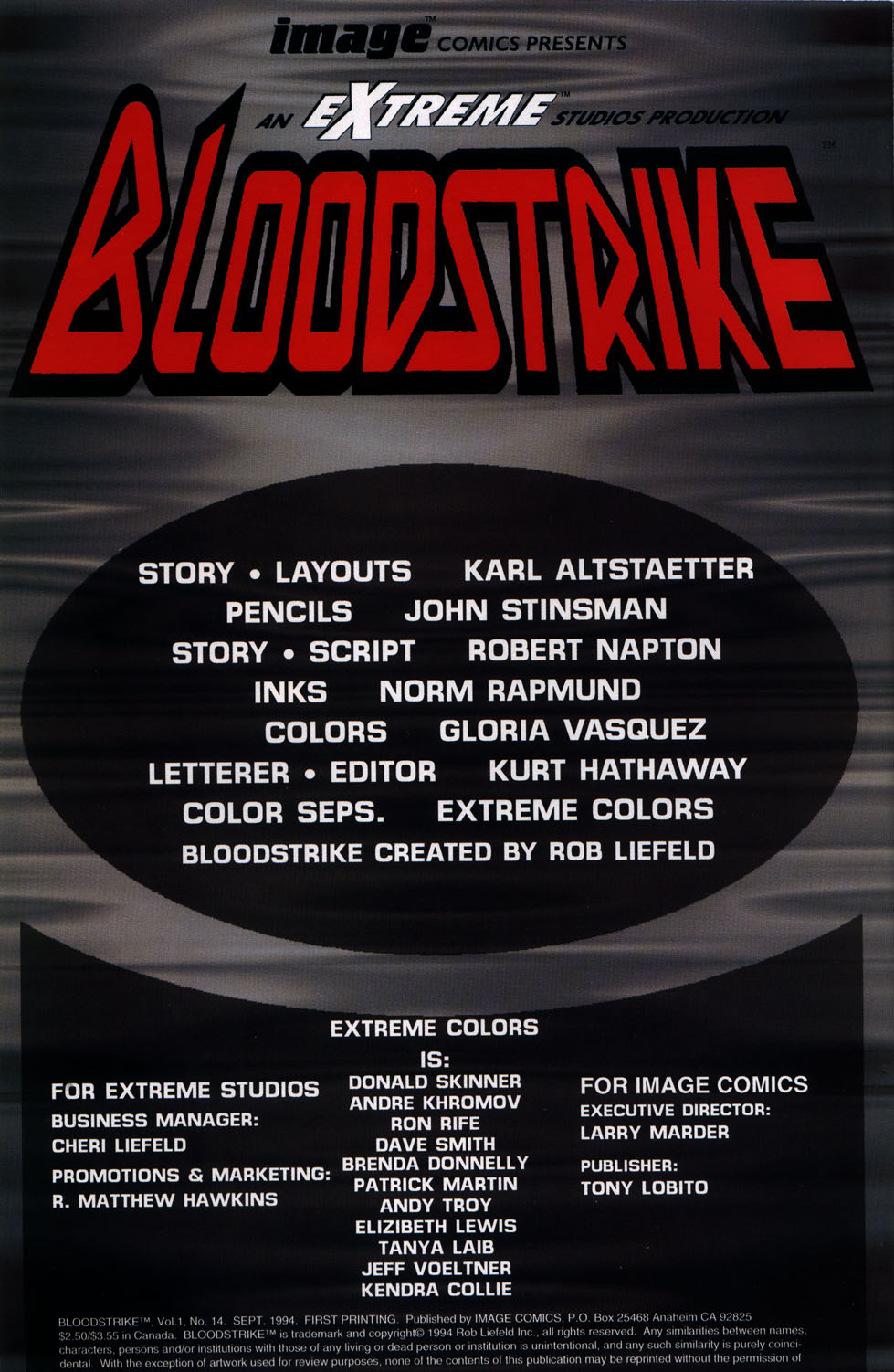 Read online Bloodstrike (1993) comic -  Issue #14 - 2