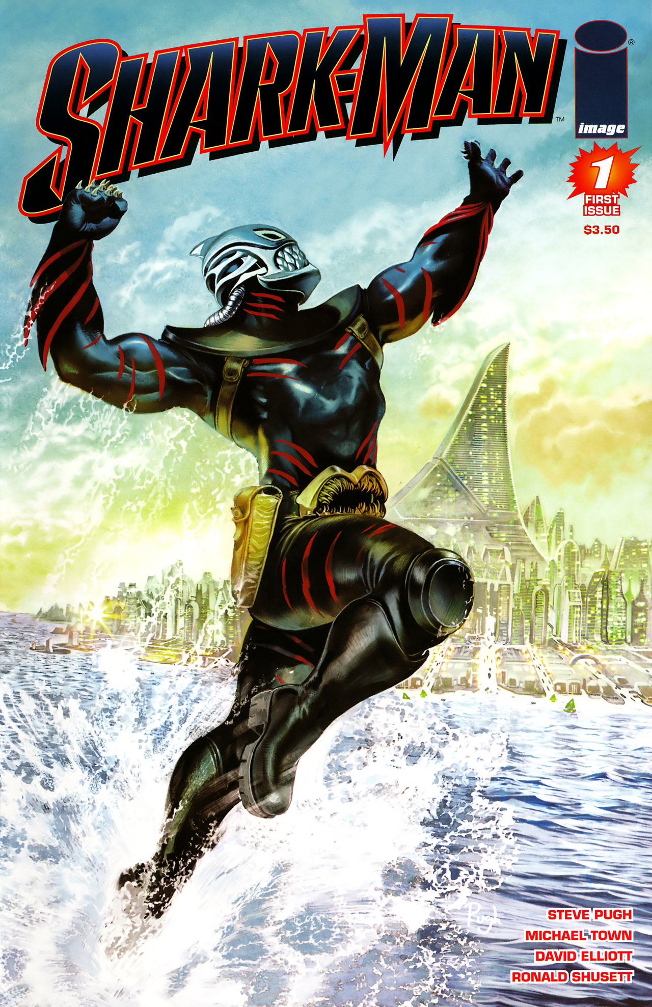 Read online Shark-Man comic -  Issue #1 - 1