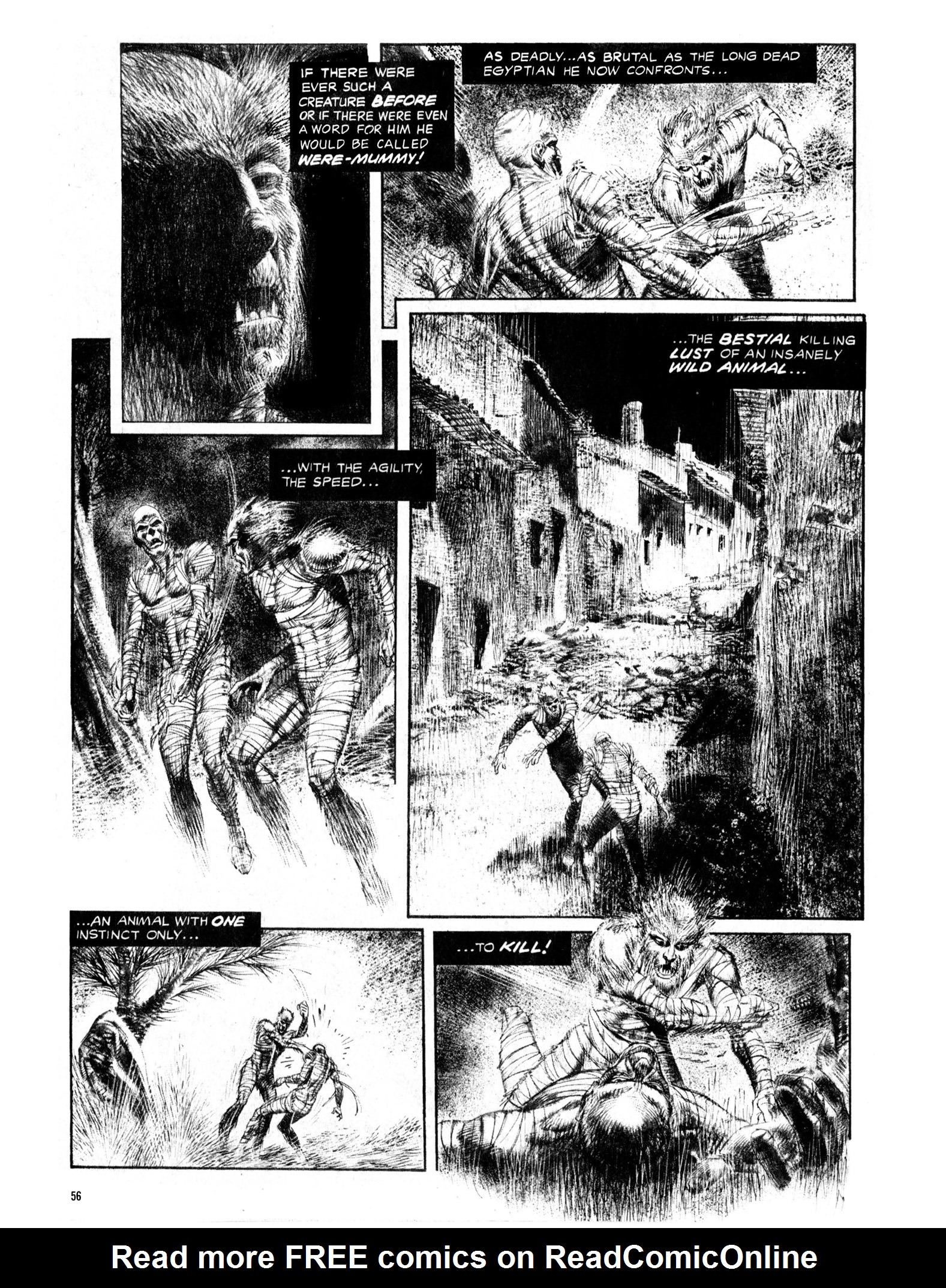 Read online Eerie Archives comic -  Issue # TPB 13 - 57