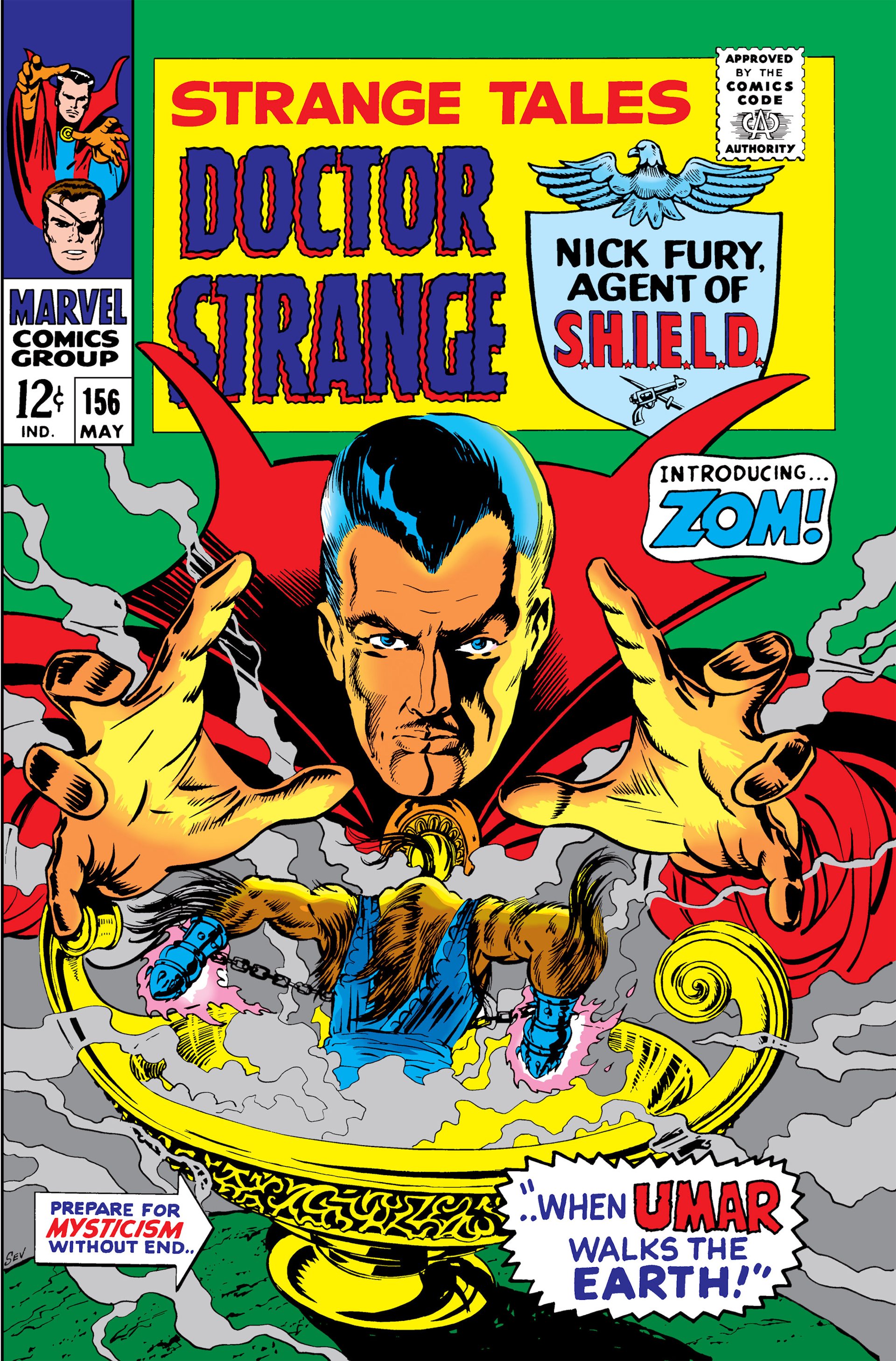 Read online Strange Tales (1951) comic -  Issue #156 - 1
