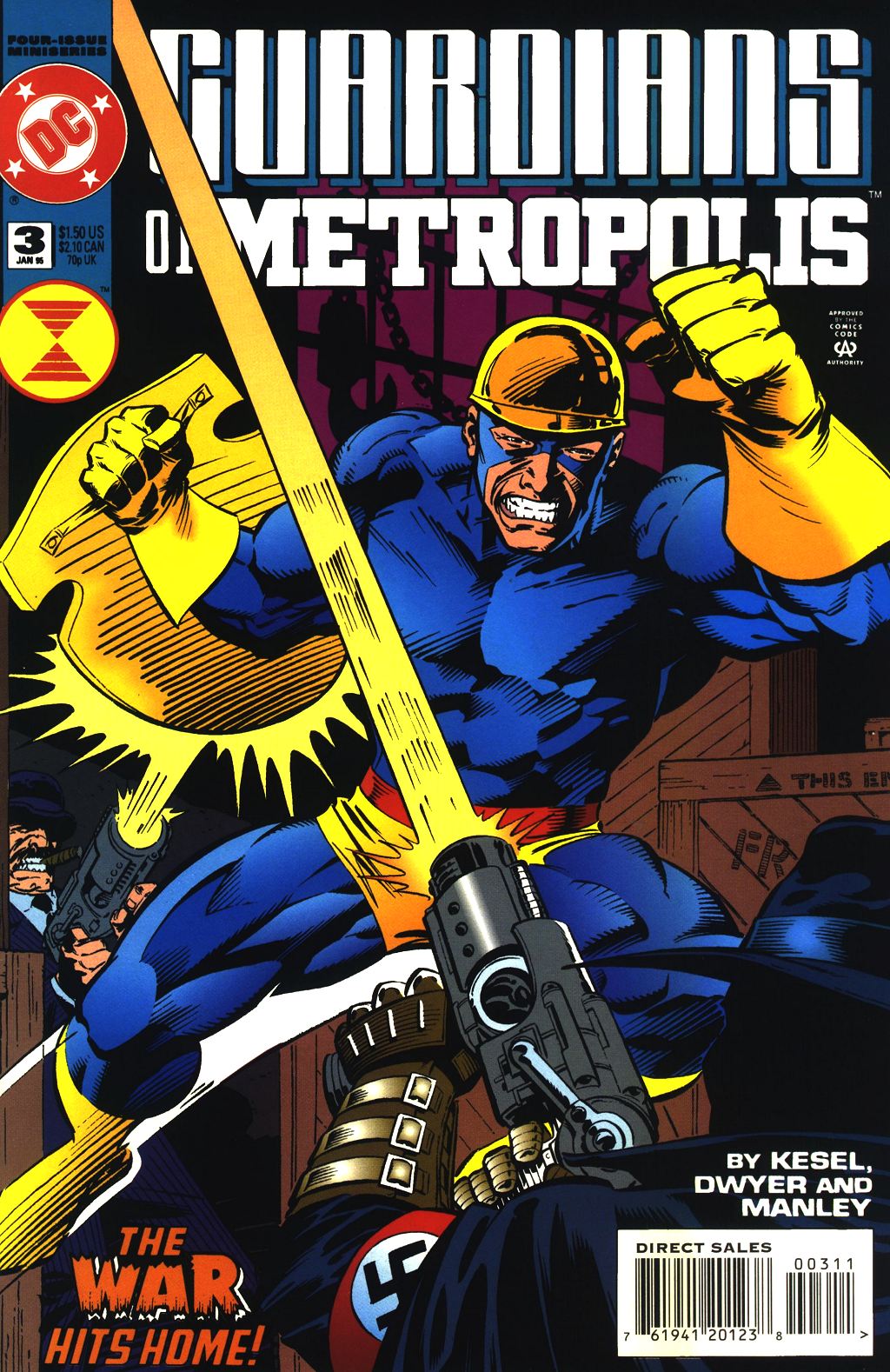 Read online Guardians of Metropolis comic -  Issue #3 - 1