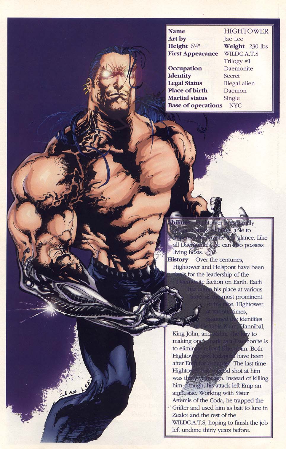 WildC.A.T.s Sourcebook issue 1 - Page 13