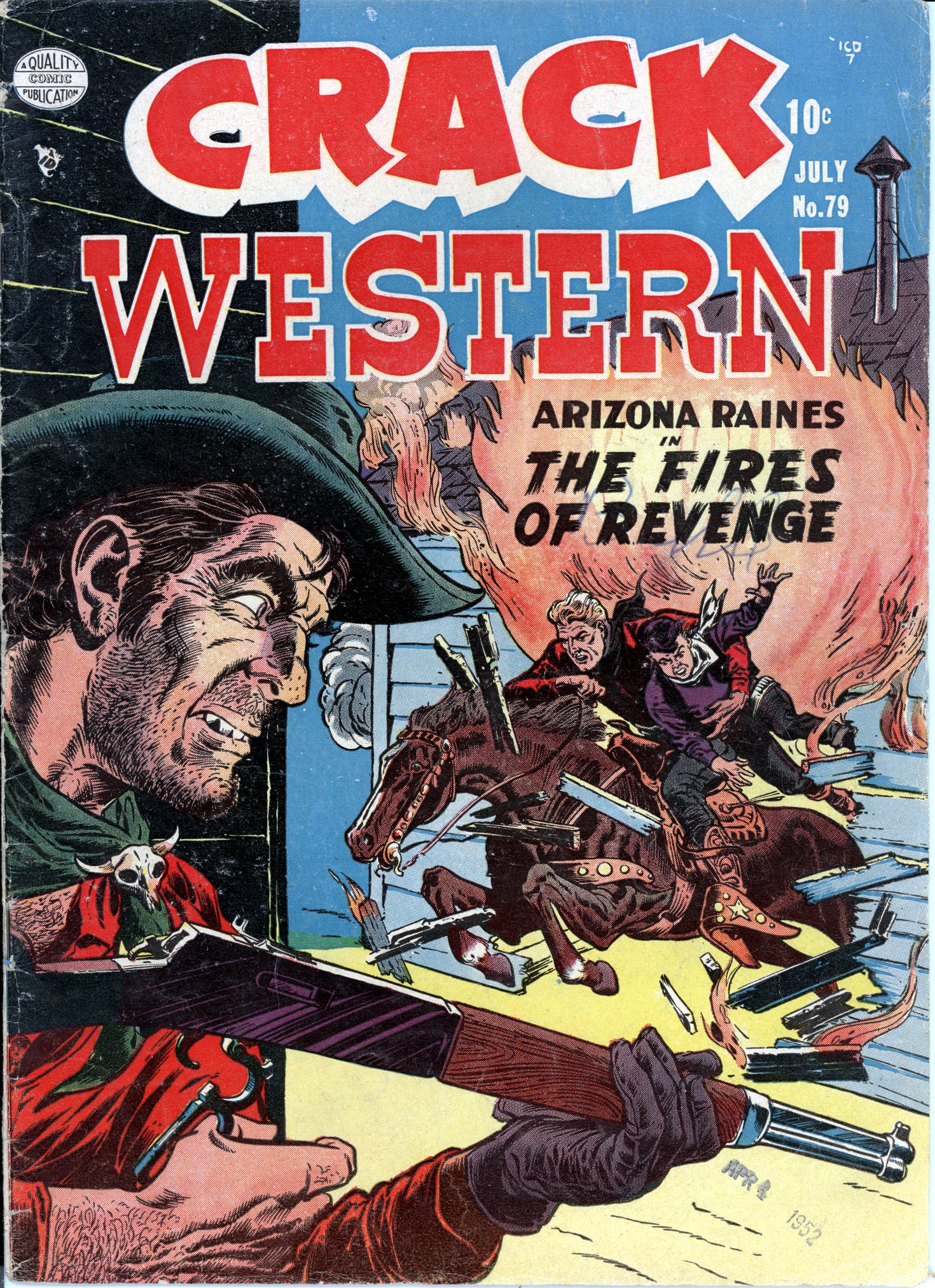 Read online Crack Western comic -  Issue #79 - 1
