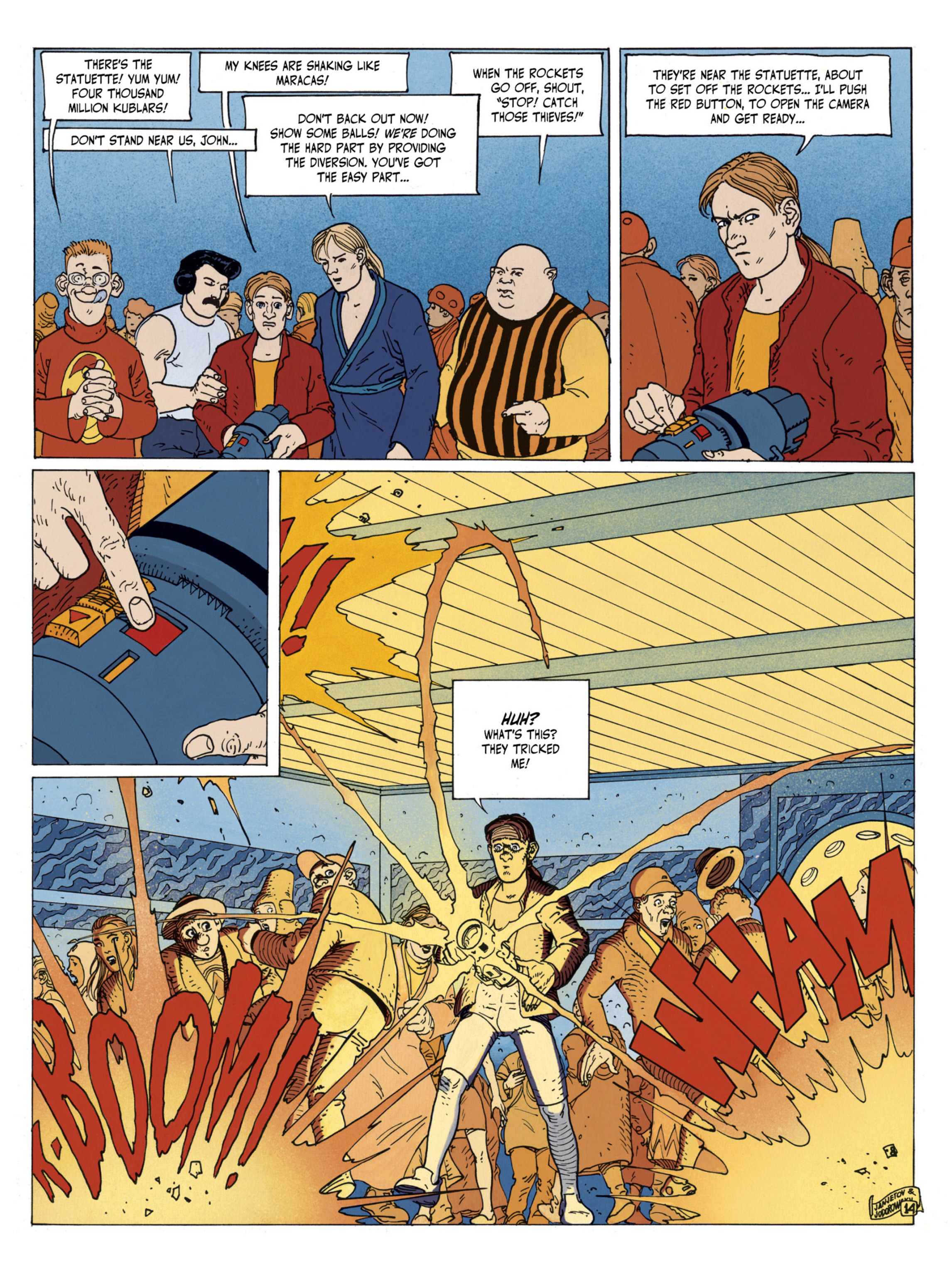 Read online Before the Incal comic -  Issue #2 - 17