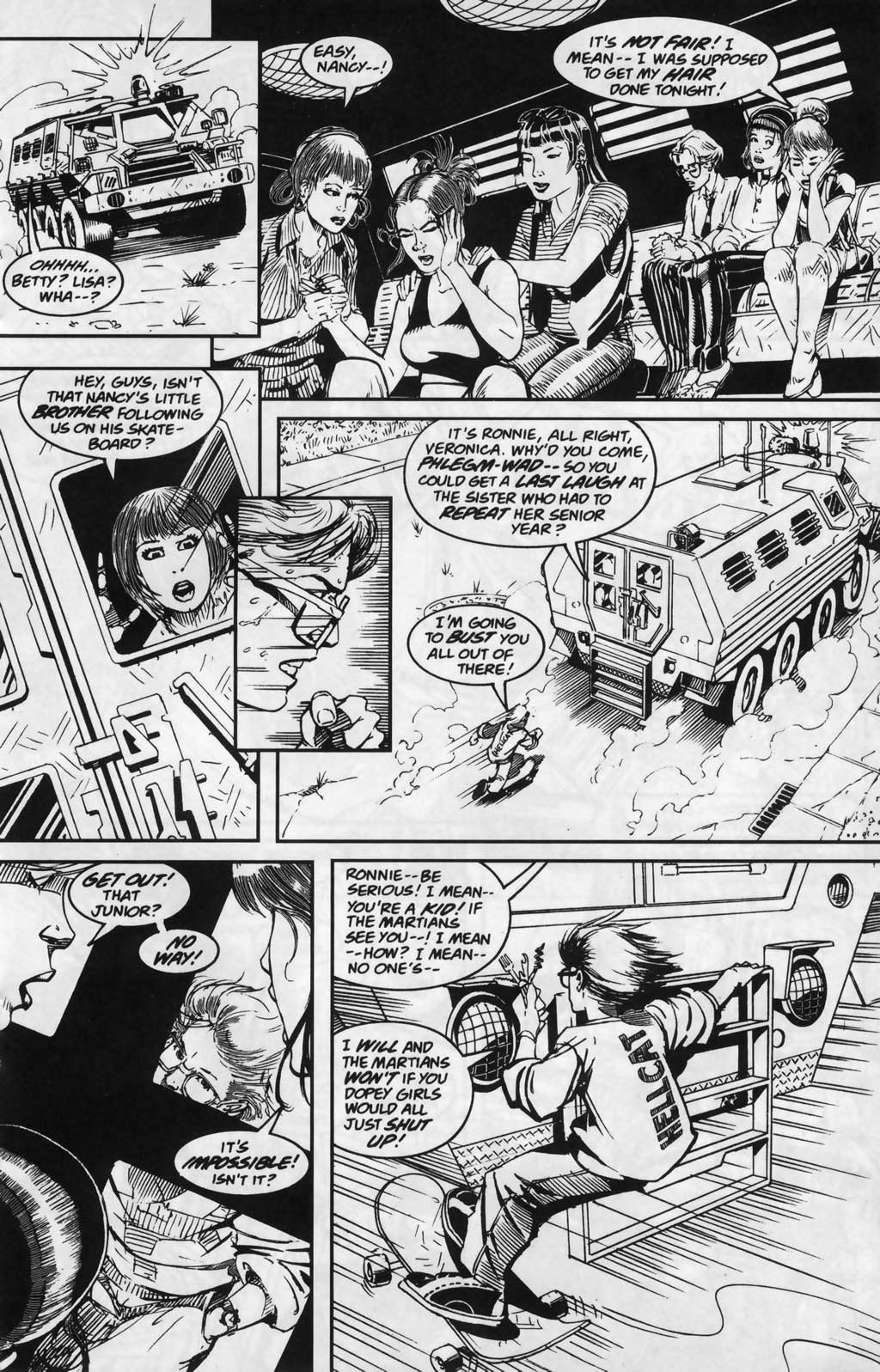 Read online Mars Attacks High School comic -  Issue #2 - 17
