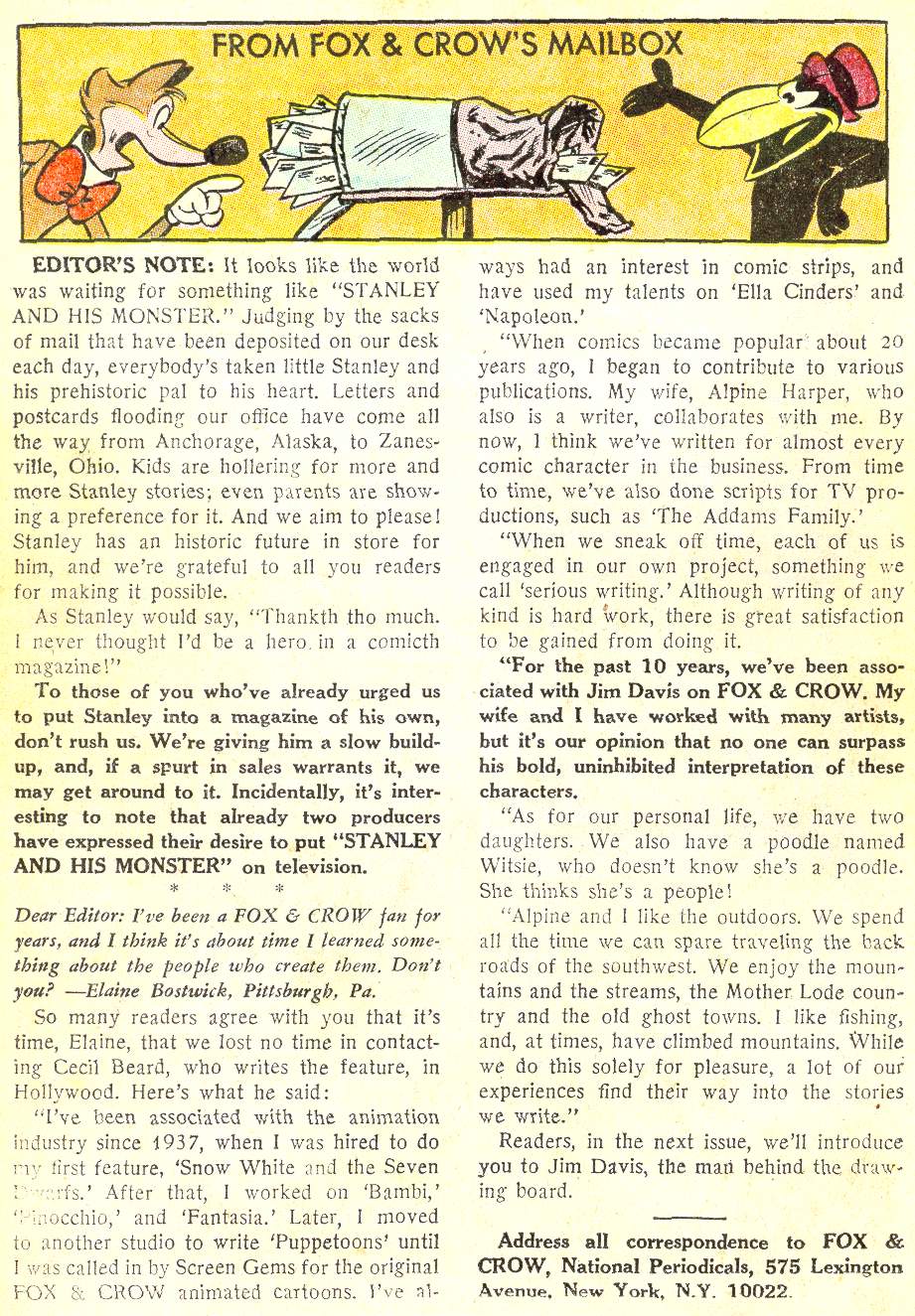 Read online The Fox and the Crow comic -  Issue #97 - 22