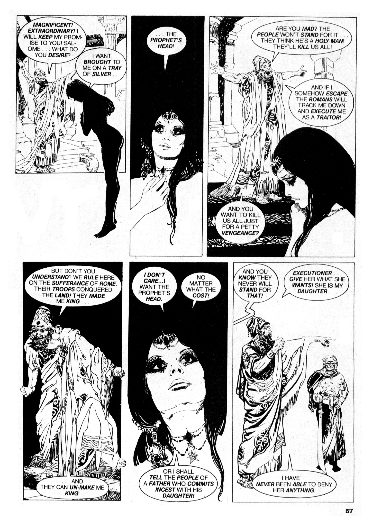 Read online Vampirella (1969) comic -  Issue #99 - 57