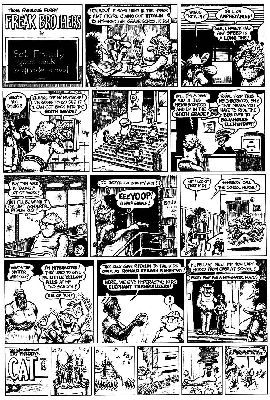 Read online The Fabulous Furry Freak Brothers comic -  Issue #5 - 10