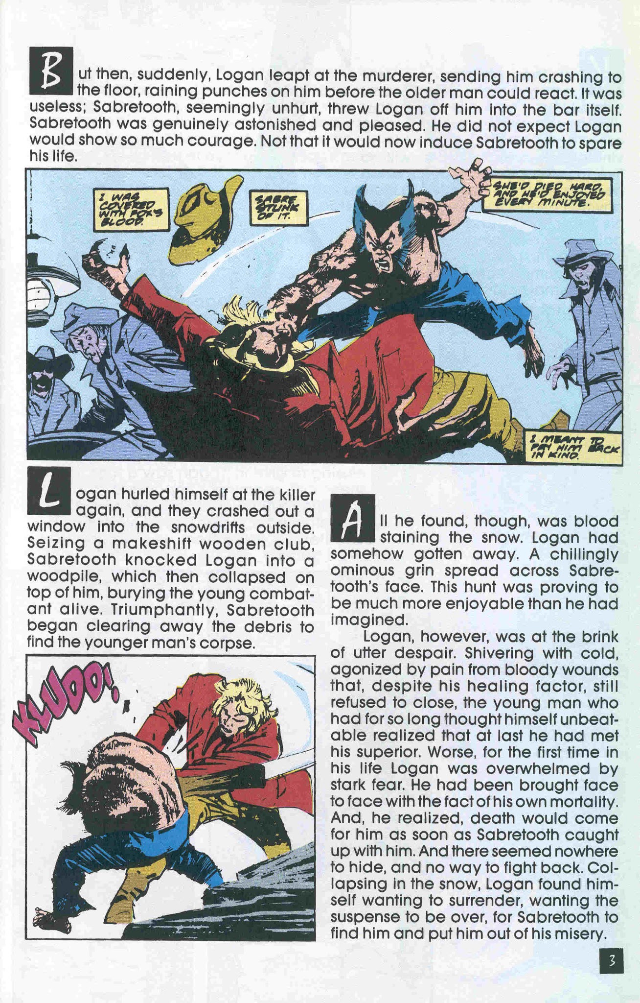 Read online Wolverine Saga comic -  Issue #1 - 9