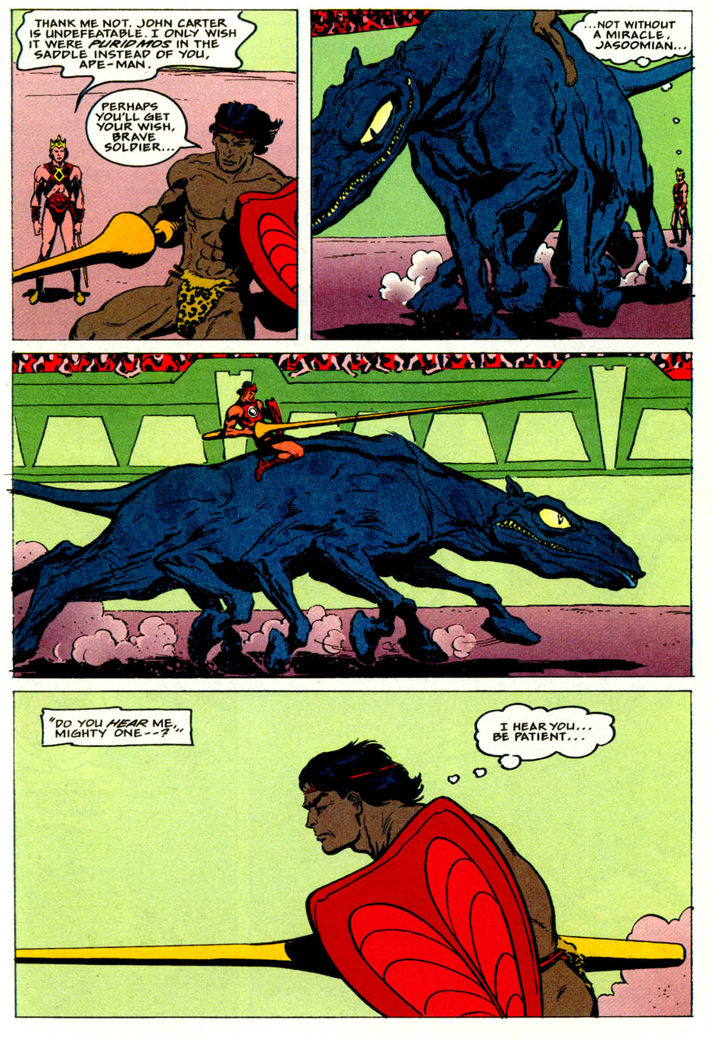 Read online Tarzan/John Carter: Warlords of Mars comic -  Issue #4 - 7