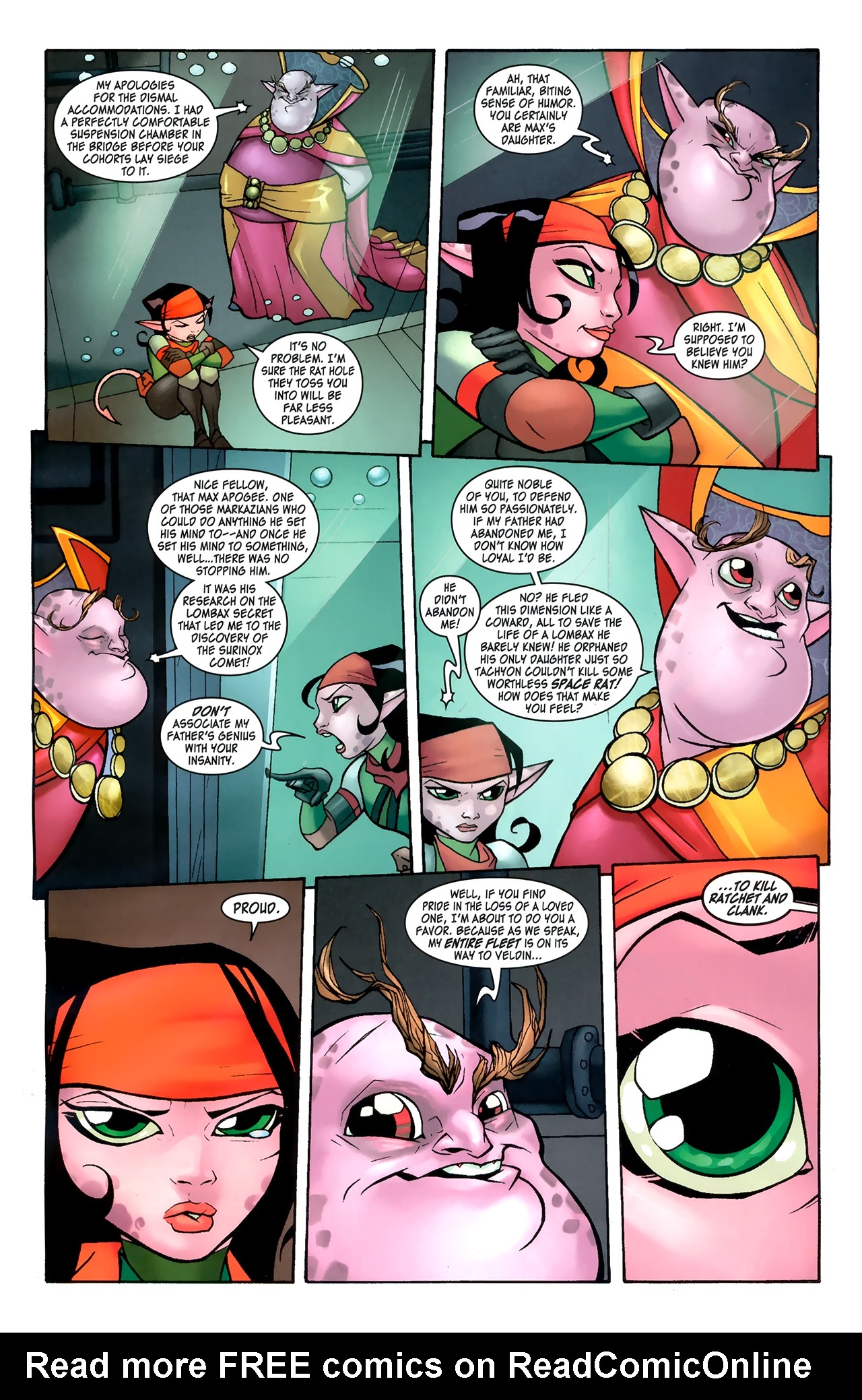 Read online Ratchet & Clank comic -  Issue #5 - 6