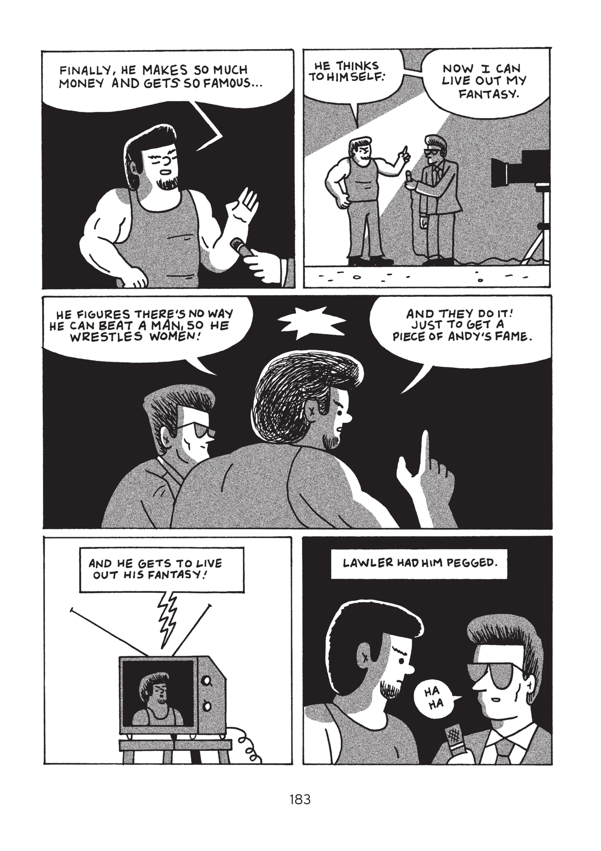 Read online Is This Guy For Real?: The Unbelievable Andy Kaufman comic -  Issue # TPB (Part 2) - 88