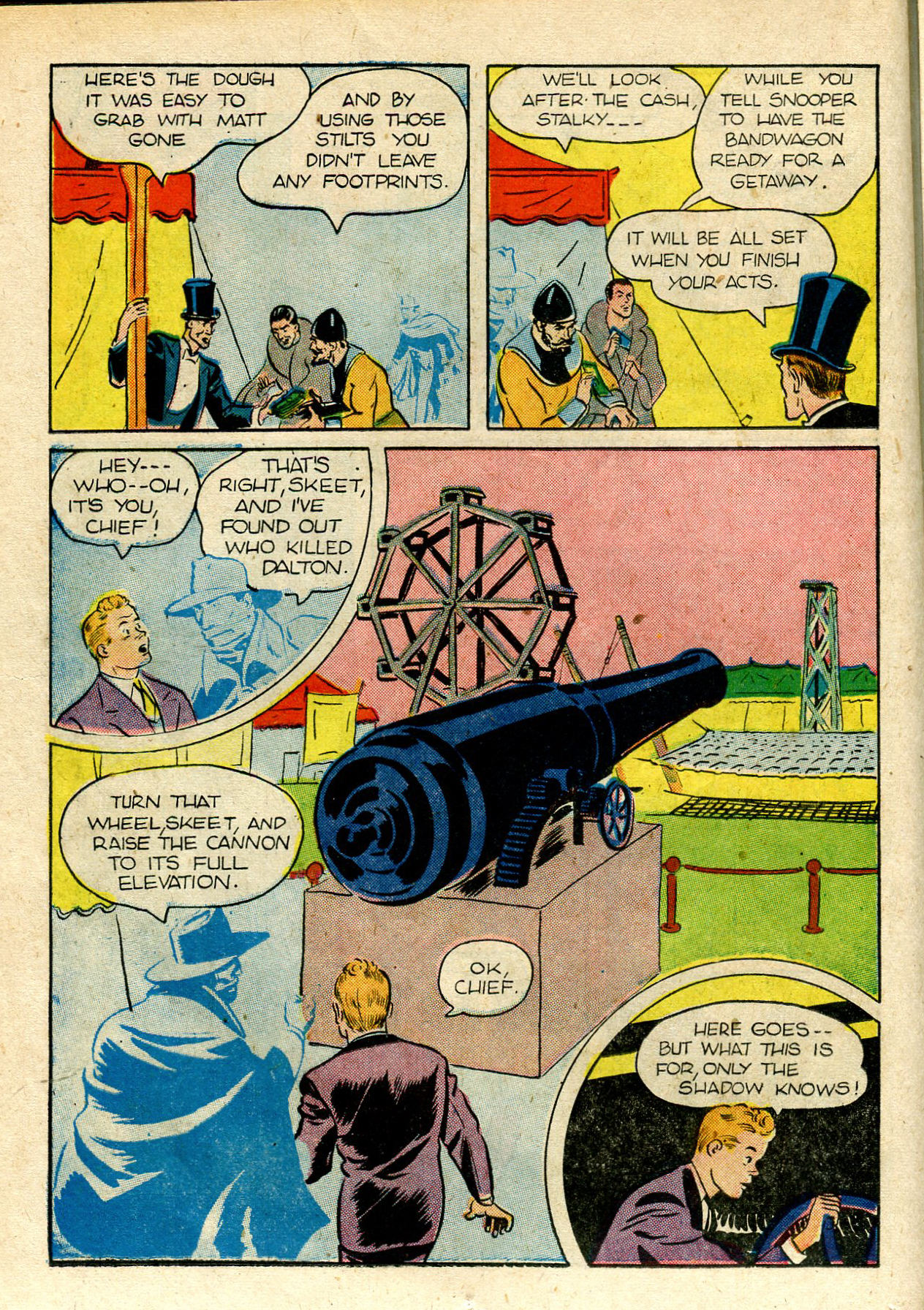 Read online Shadow Comics comic -  Issue #33 - 24