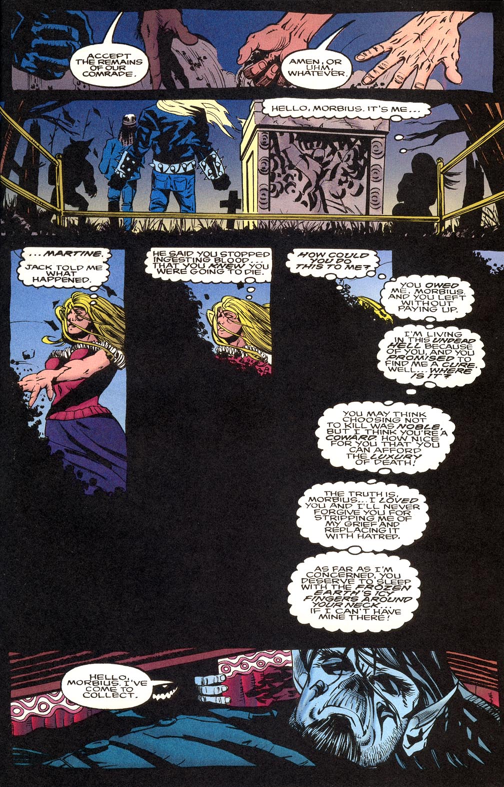 Read online Morbius: The Living Vampire (1992) comic -  Issue #29 - 15