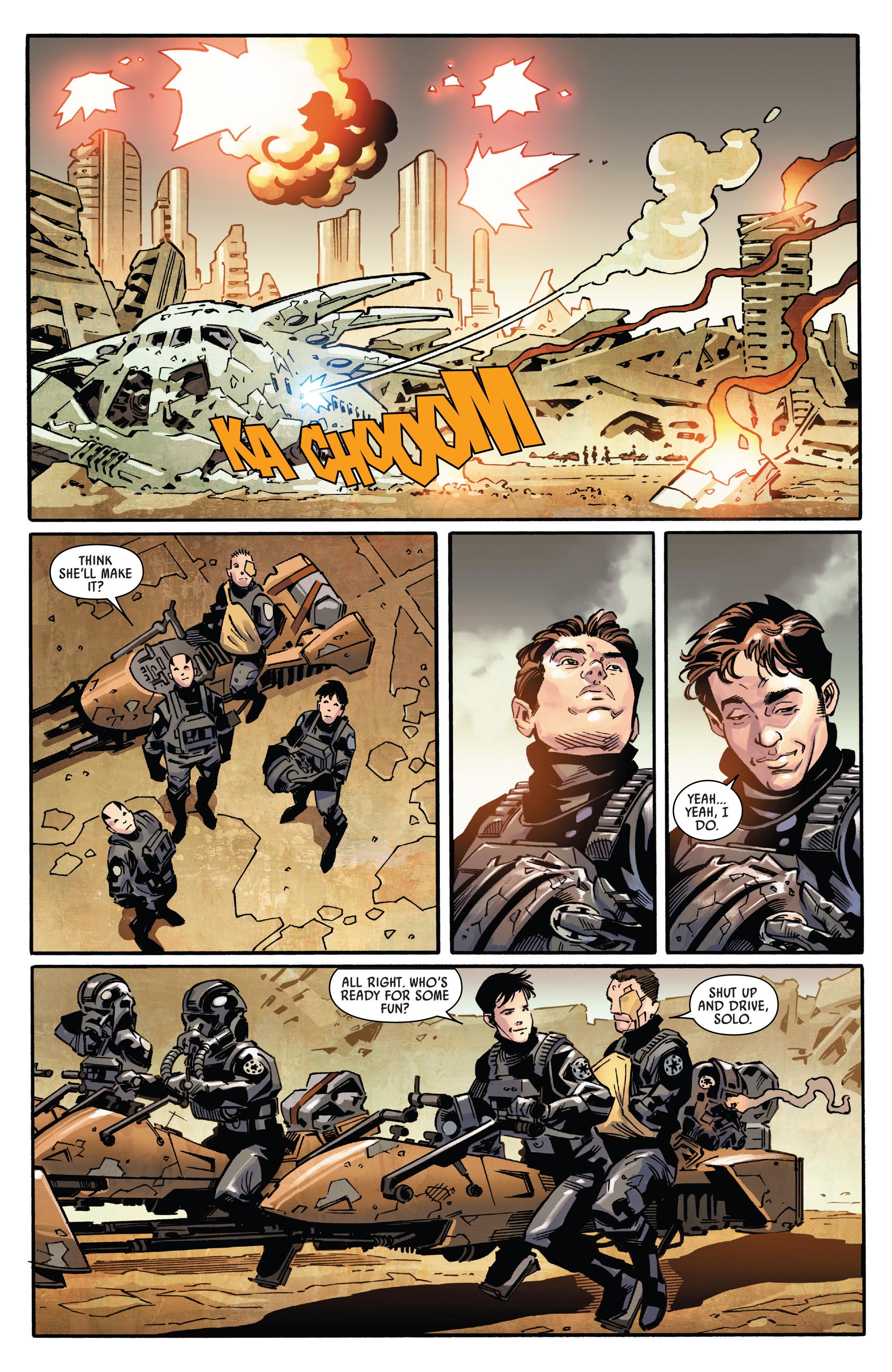 Read online Star Wars: Han Solo - Imperial Cadet comic -  Issue #5 - 19