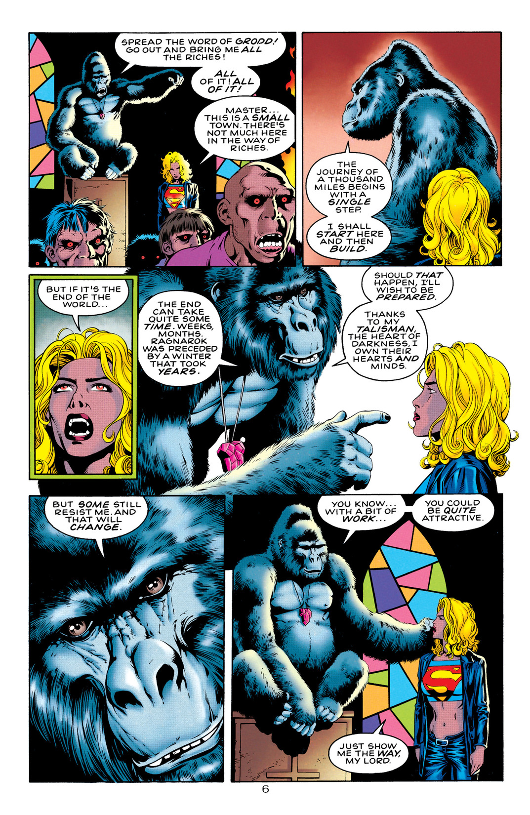Read online Supergirl (1996) comic -  Issue #4 - 7