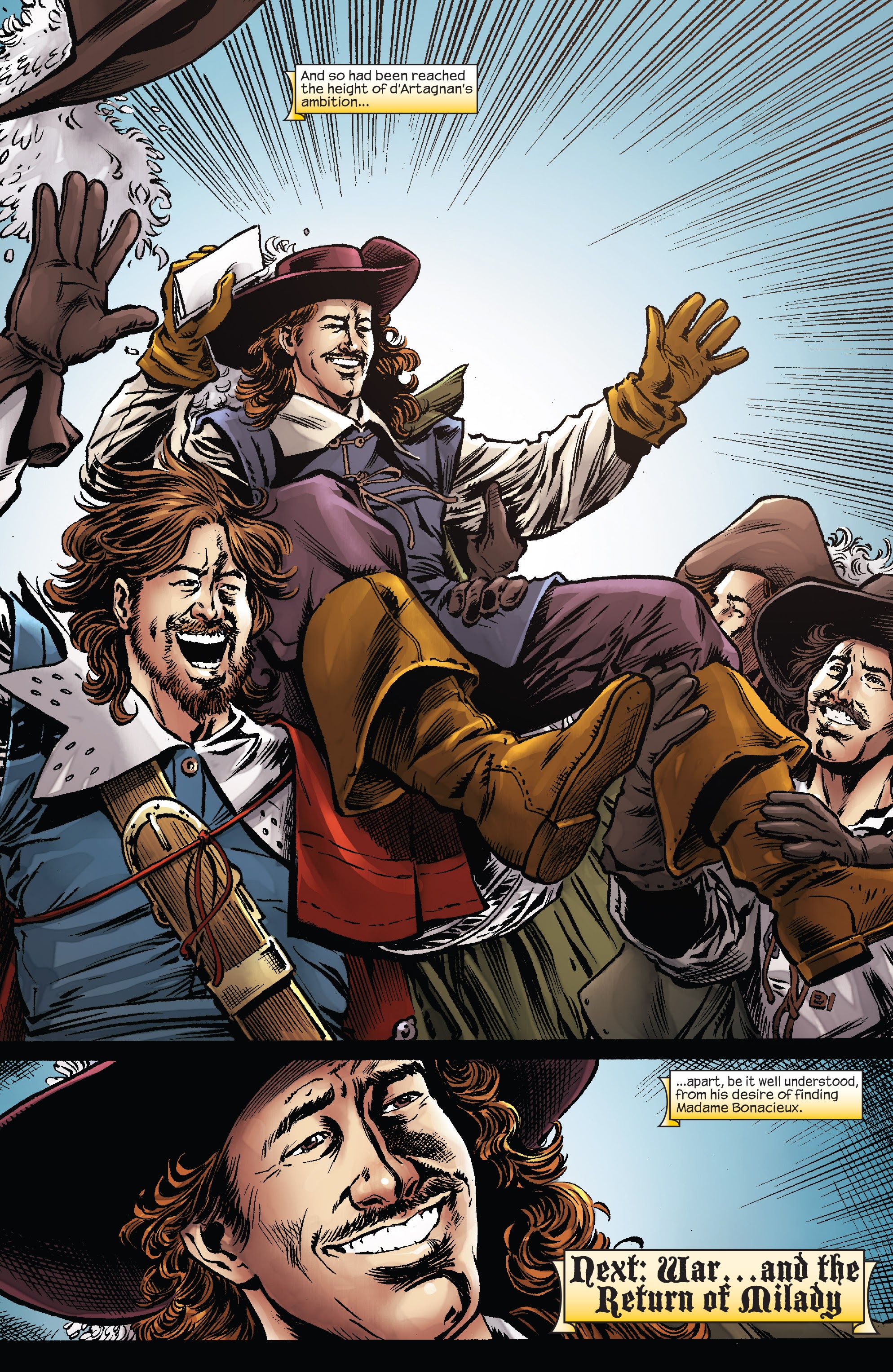 Read online Marvel Illustrated: The Three Musketeers comic -  Issue #3 - 24