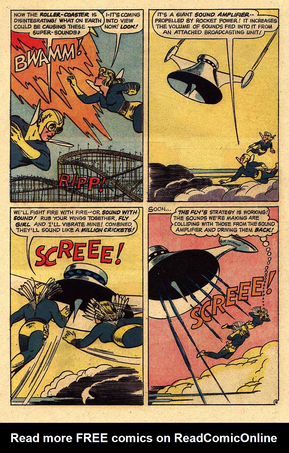 Read online Adventures of the Fly comic -  Issue #19 - 20