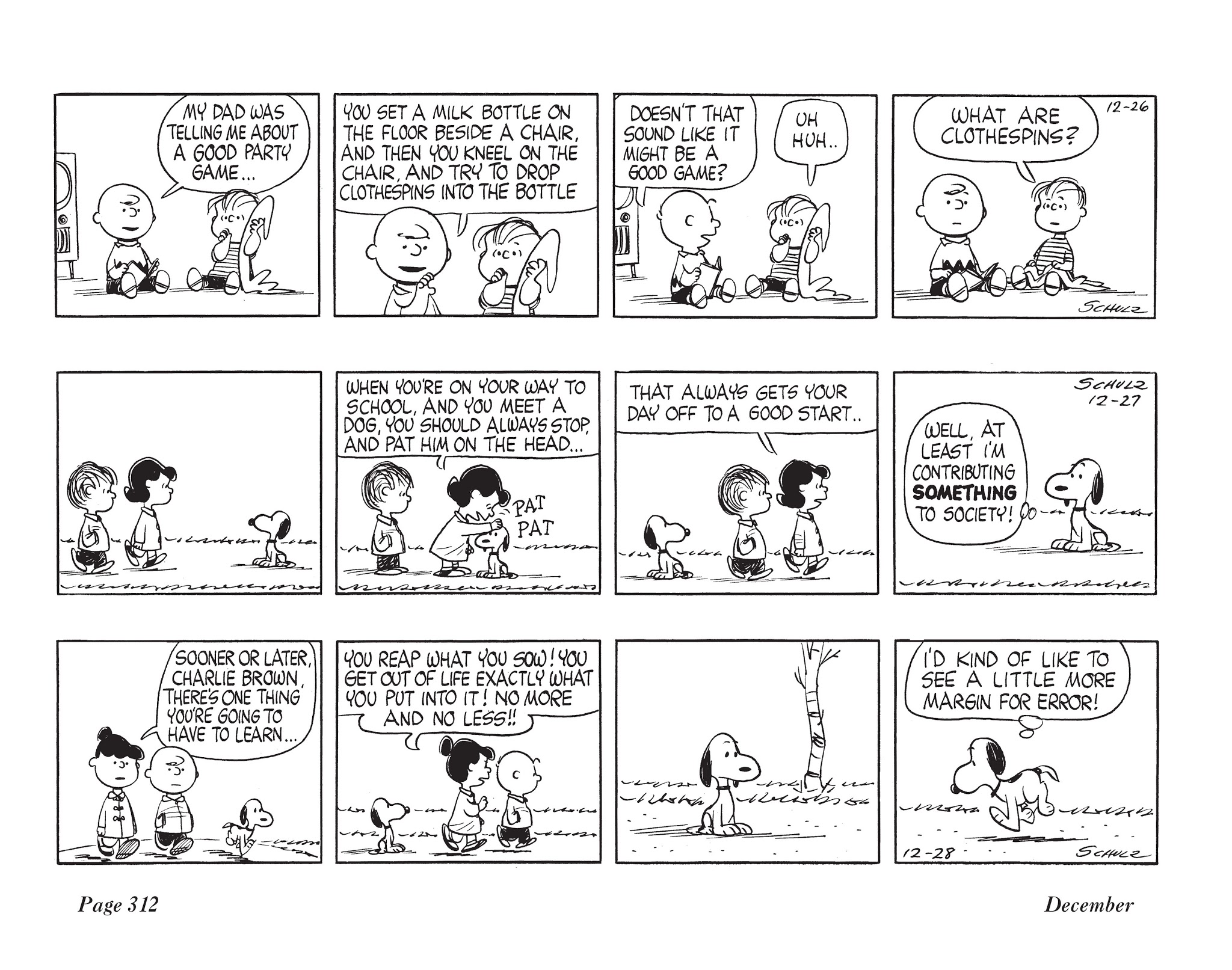 Read online The Complete Peanuts comic -  Issue # TPB 5 - 328