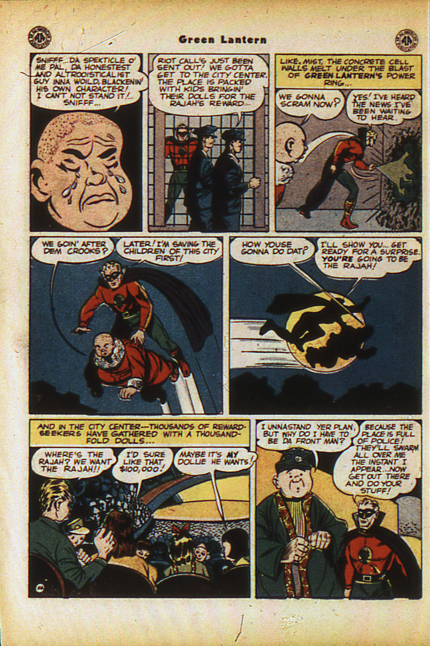 Read online Green Lantern (1941) comic -  Issue #17 - 13