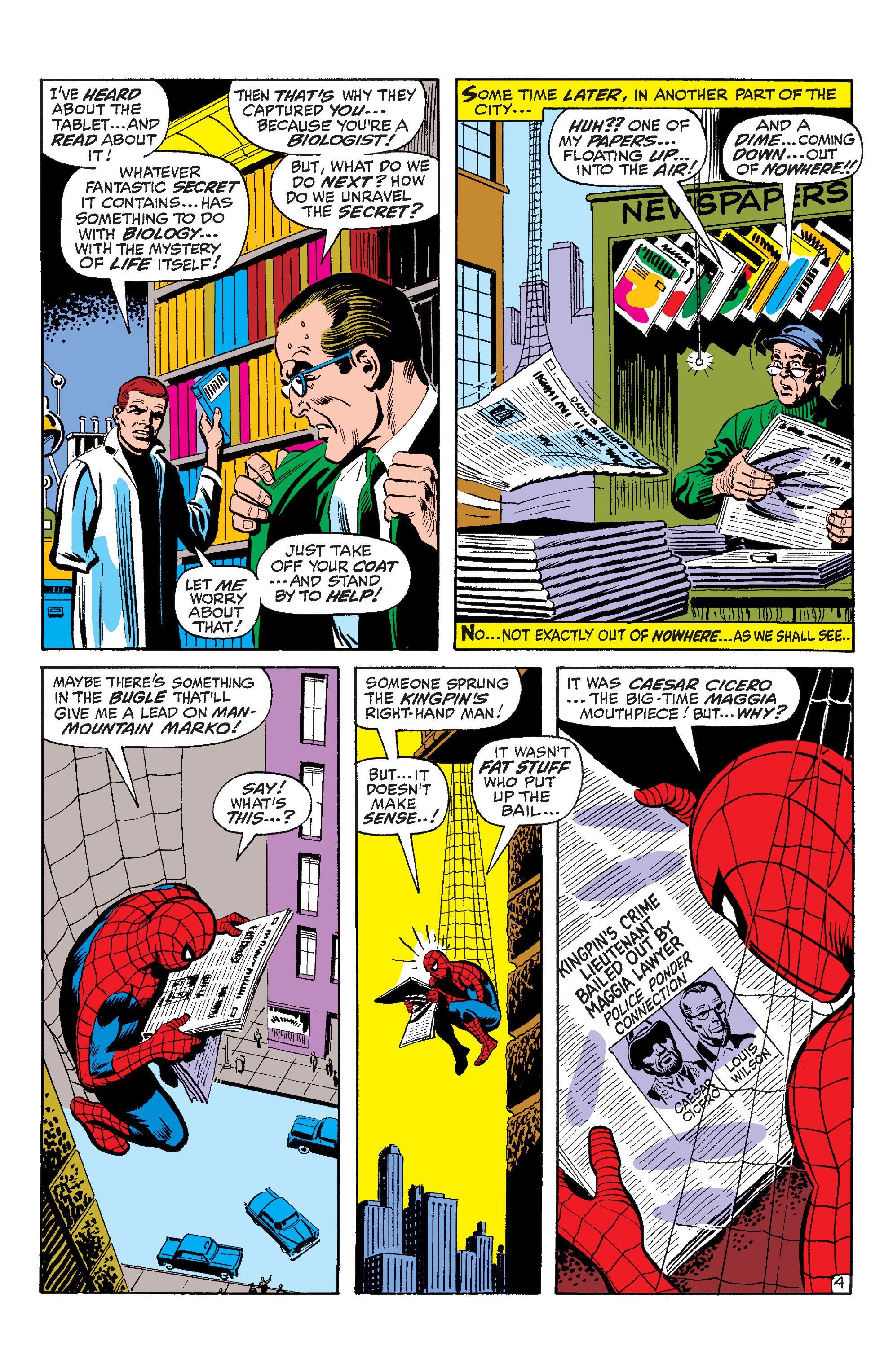 Read online Marvel Masterworks: The Amazing Spider-Man comic -  Issue # TPB 8 (Part 2) - 33