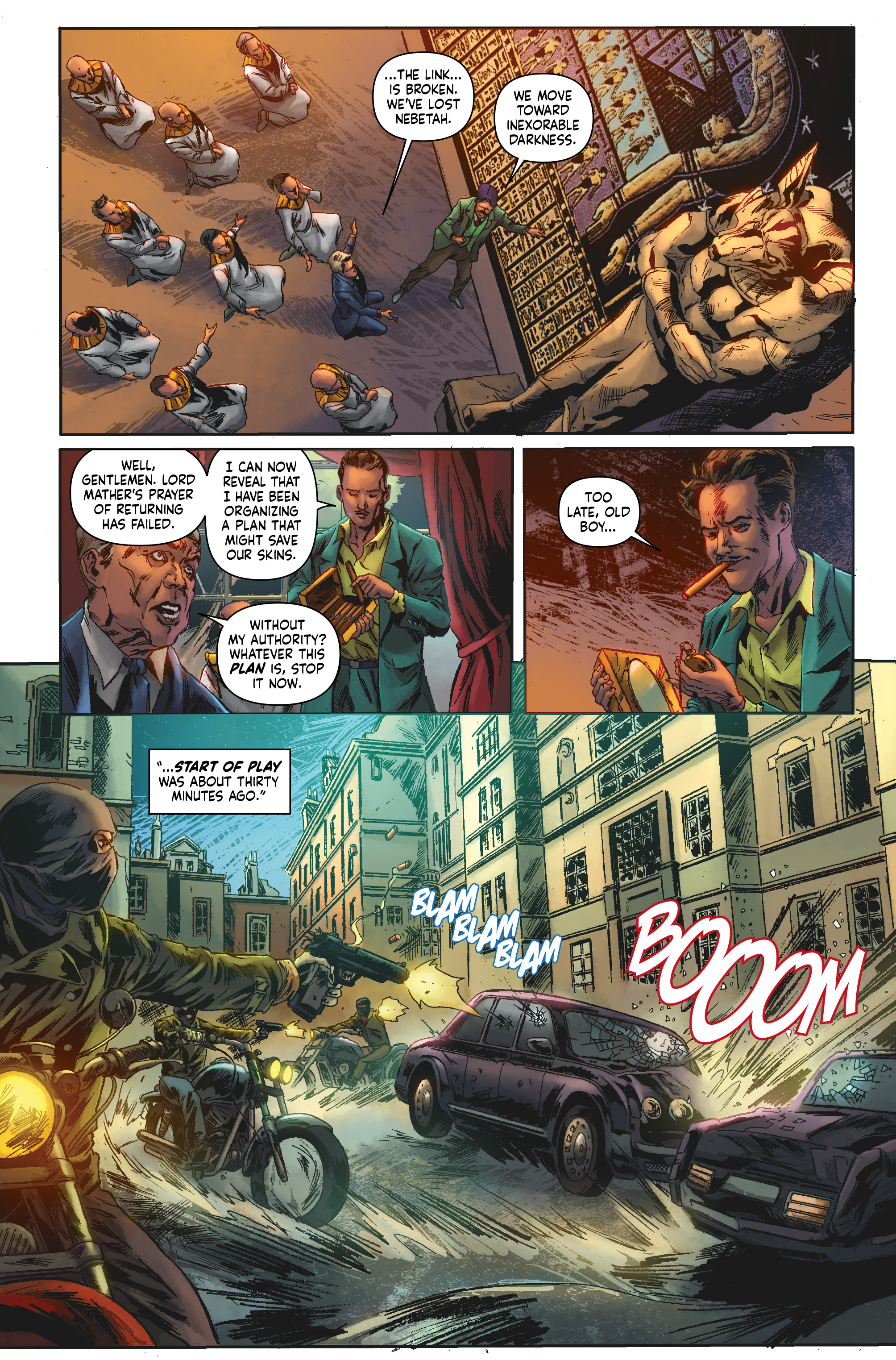 Read online The Mummy comic -  Issue #3 - 12