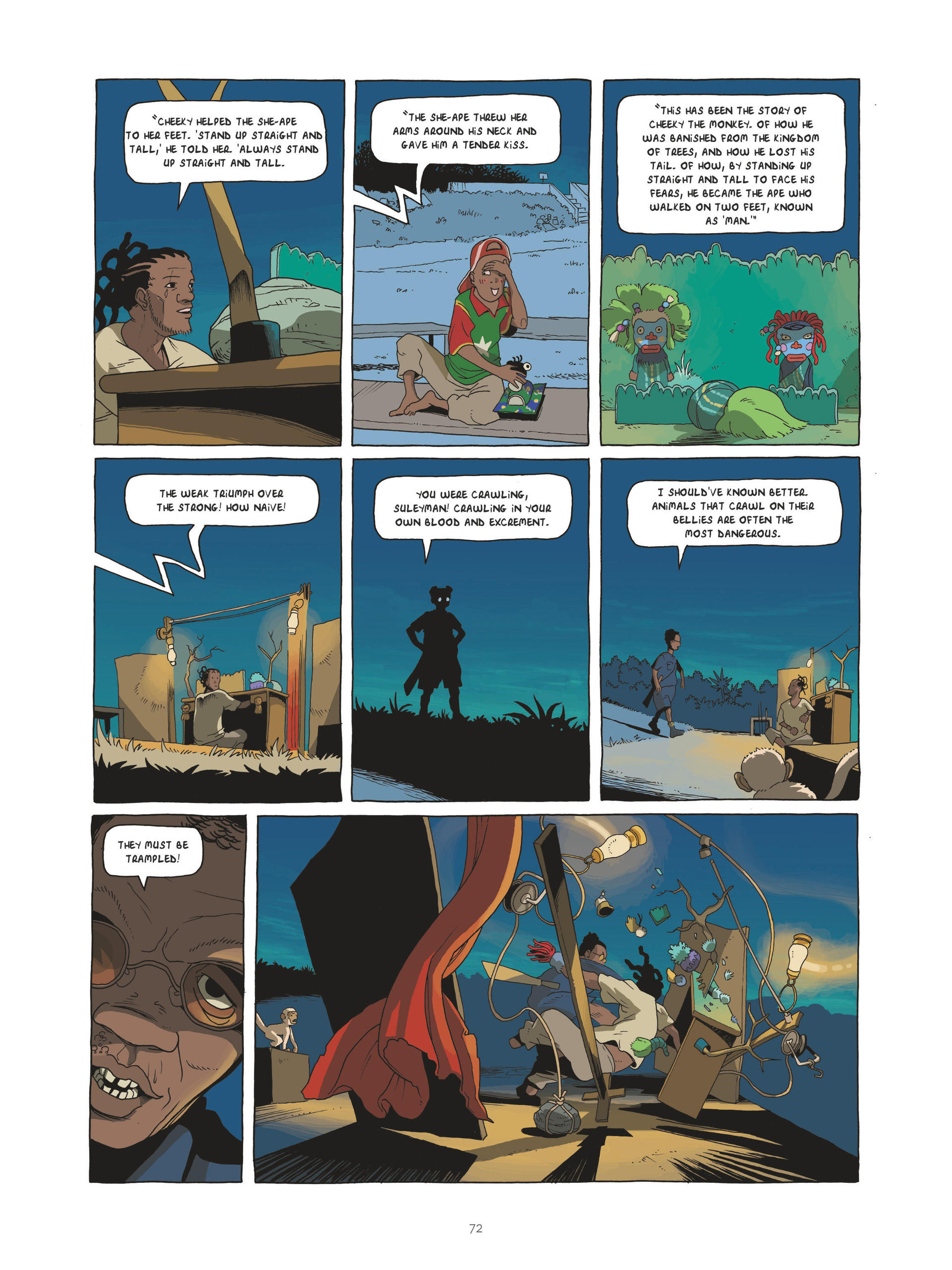 Read online Zidrou-Beuchot's African Trilogy comic -  Issue # TPB 1 - 72