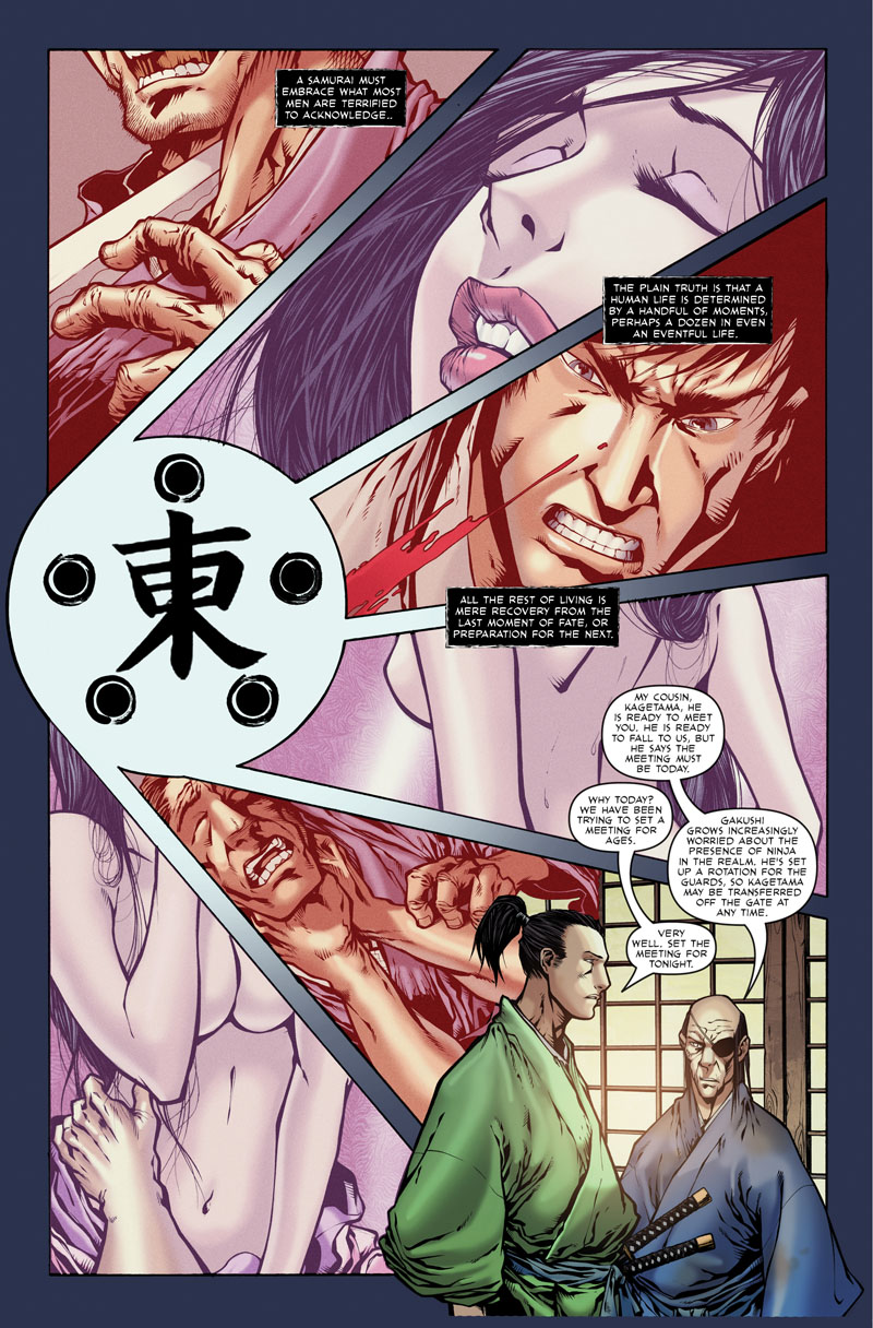 Read online Samurai's Blood comic -  Issue #4 - 8