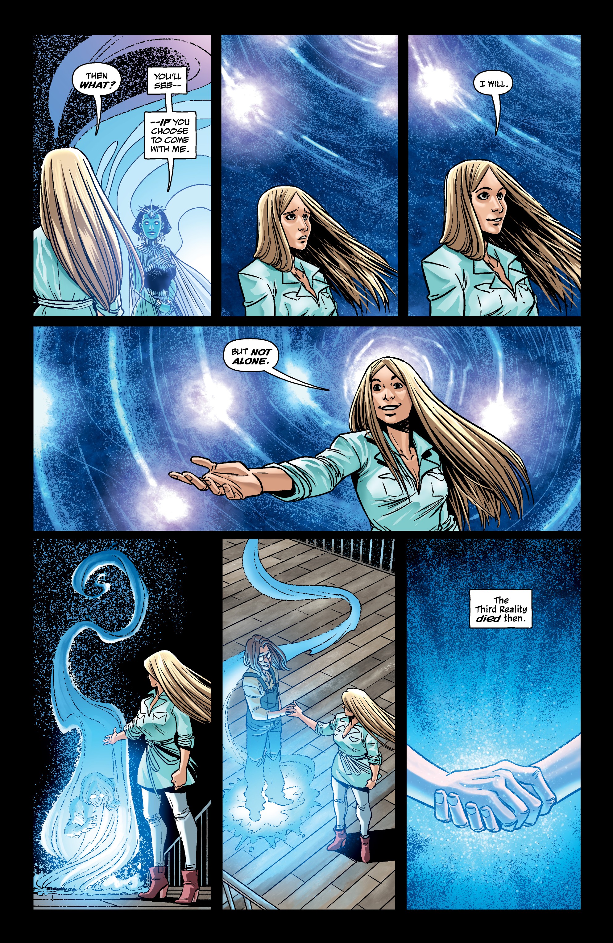 Read online The Girl In The Bay comic -  Issue #4 - 26