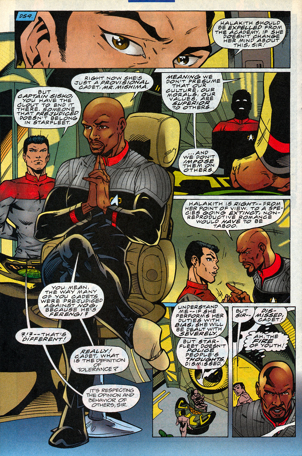 Read online Star Trek: Starfleet Academy (1996) comic -  Issue #17 - 17
