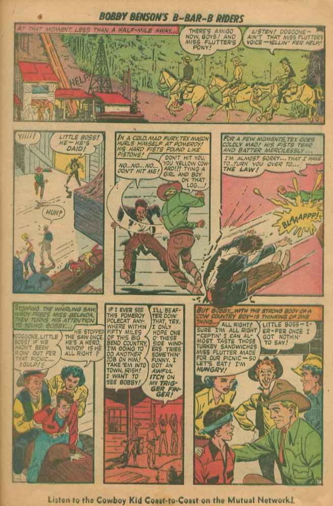 Read online Bobby Benson's B-Bar-B Riders comic -  Issue #4 - 17
