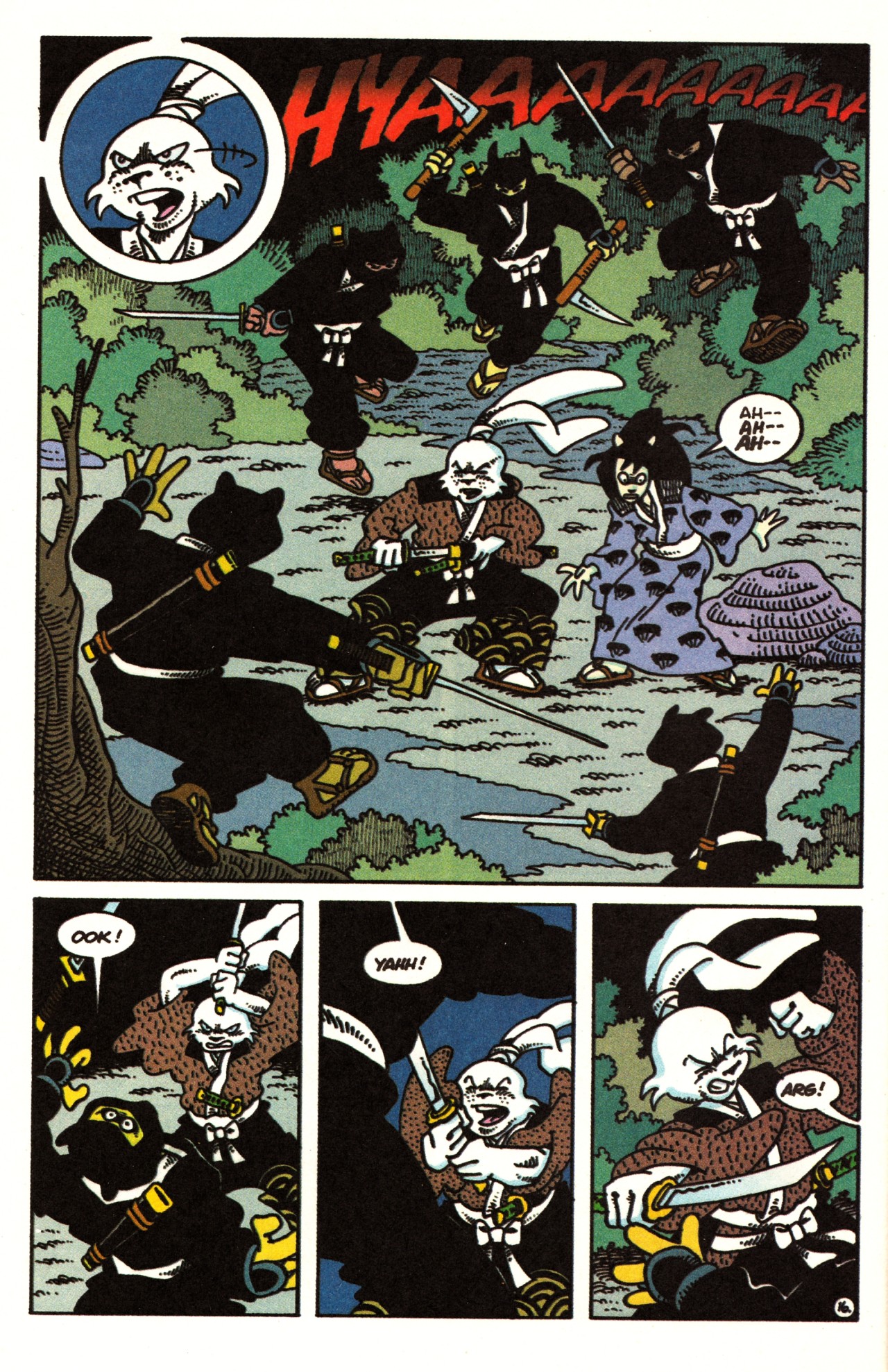 Read online Usagi Yojimbo (1993) comic -  Issue #13 - 16