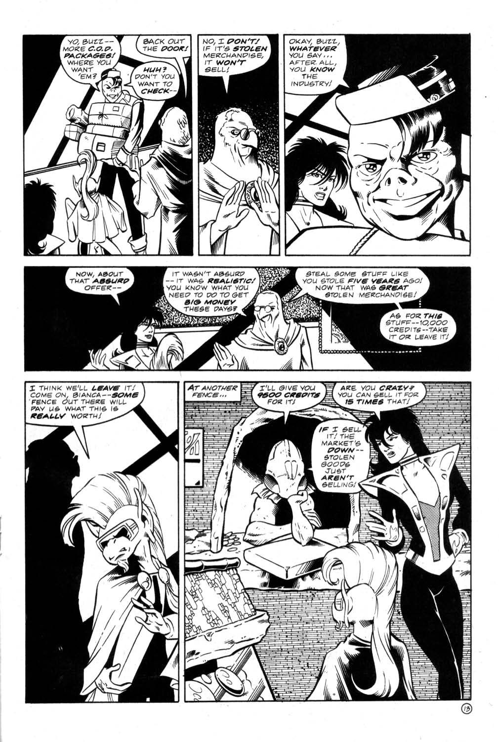 Aristocratic Xtraterrestrial Time-Traveling Thieves issue 4 - Page 15