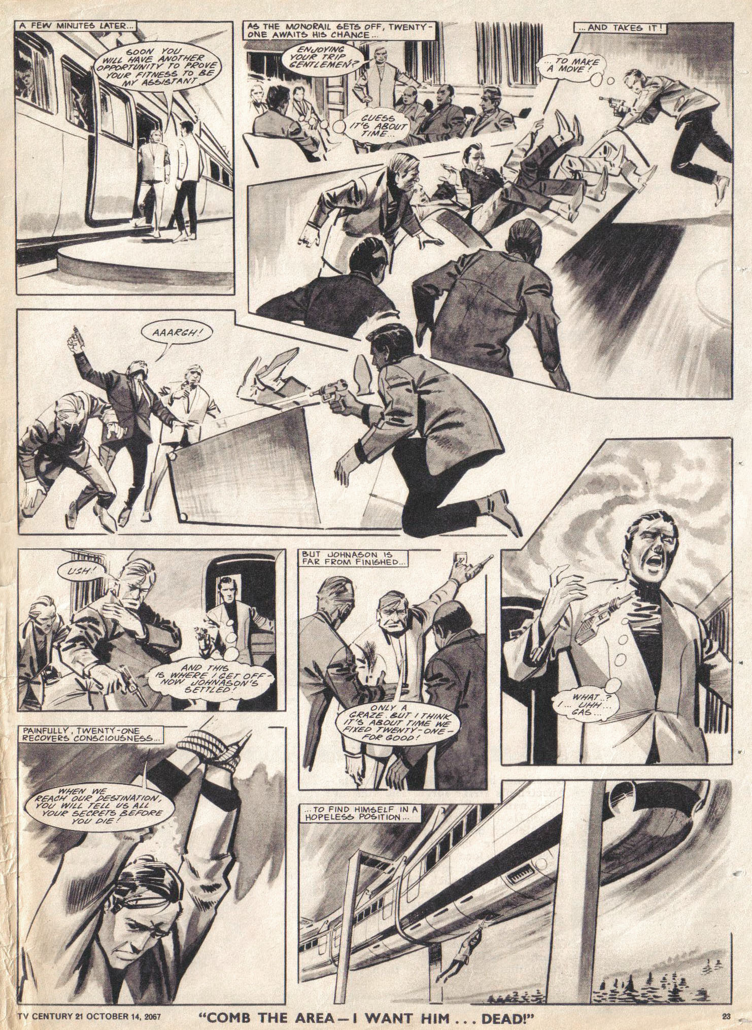 Read online TV Century 21 (TV 21) comic -  Issue #143 - 22