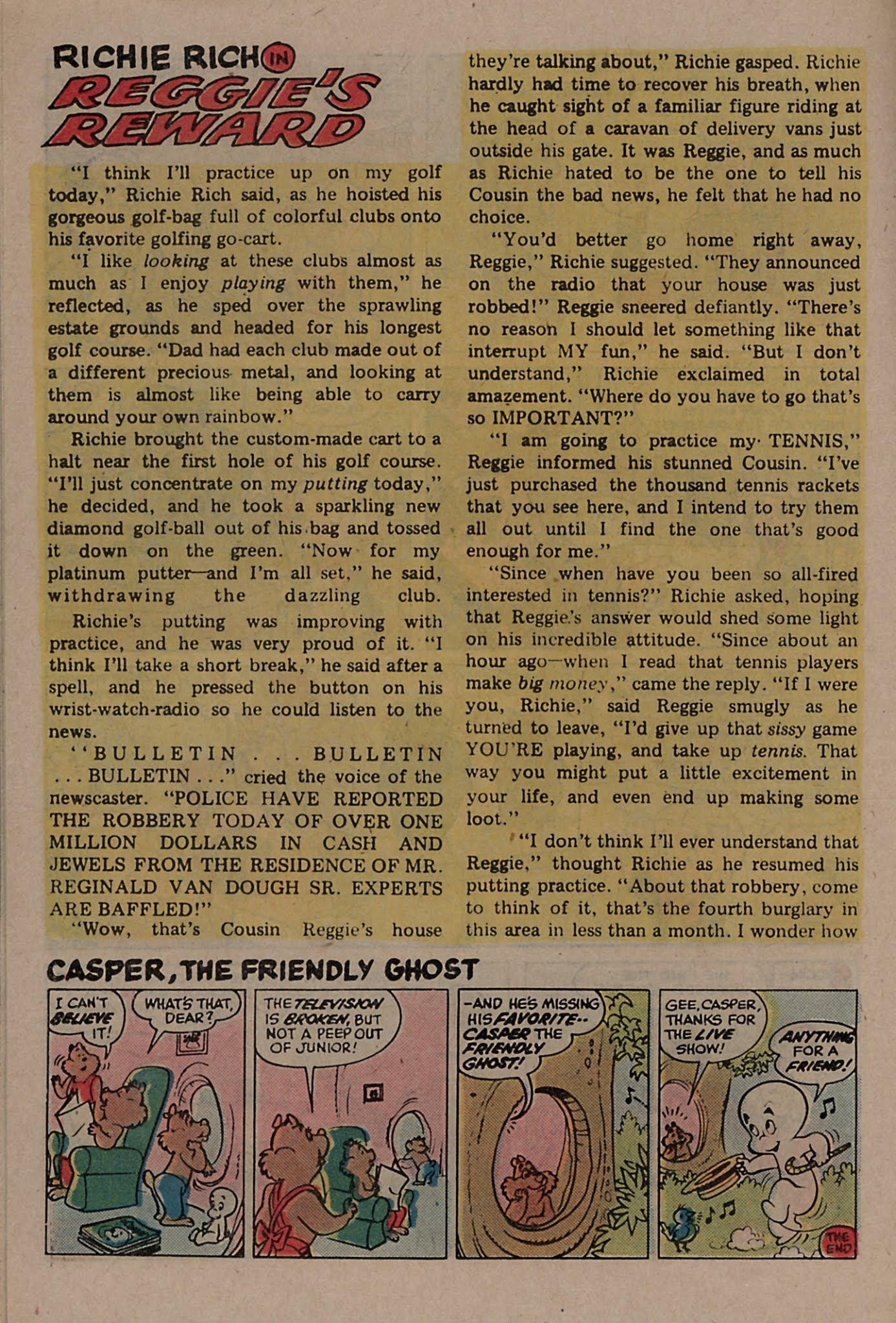 Read online Richie Rich & Dollar the Dog comic -  Issue #18 - 26