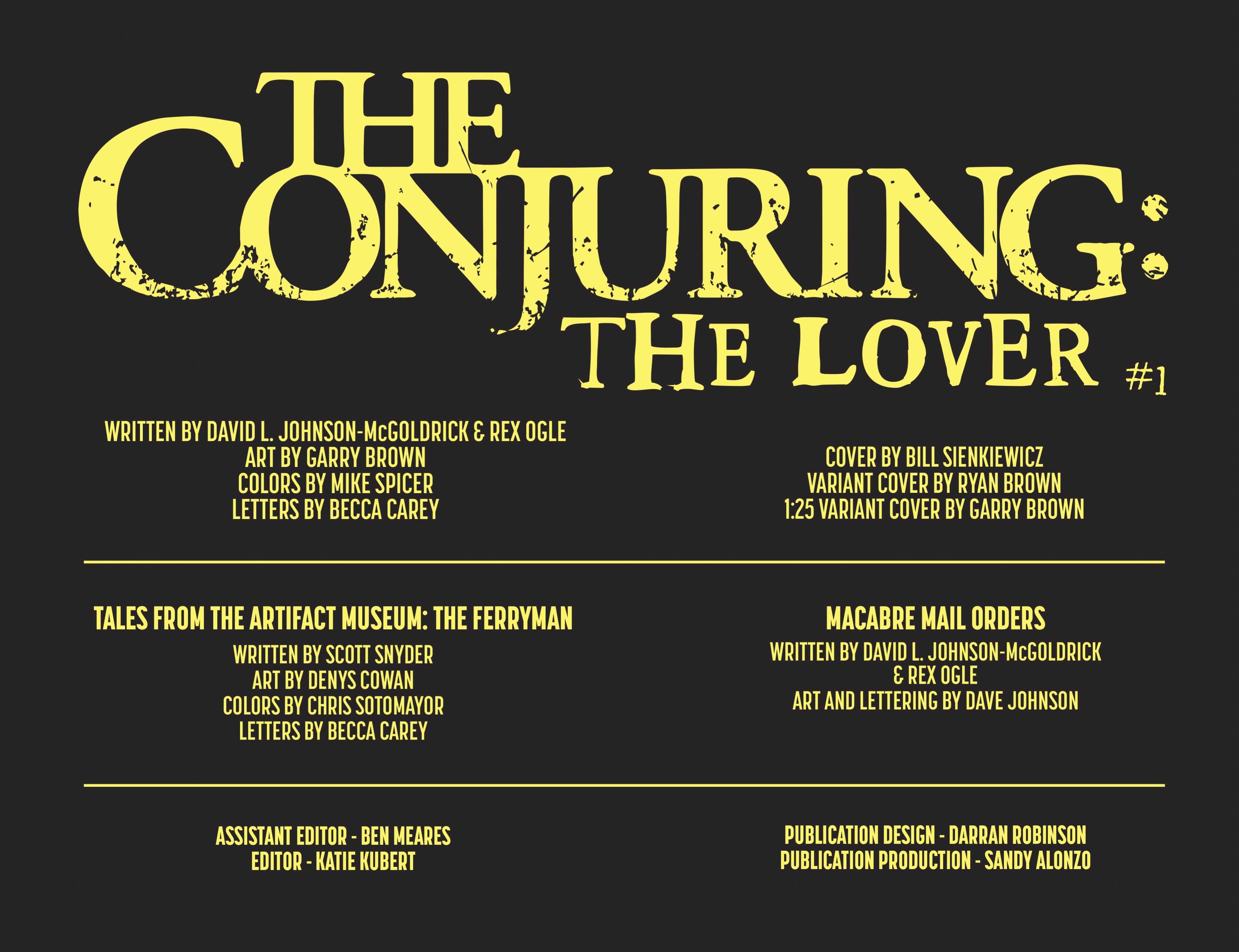 Read online DC Horror Presents: The Conjuring: The Lover comic -  Issue #1 - 4