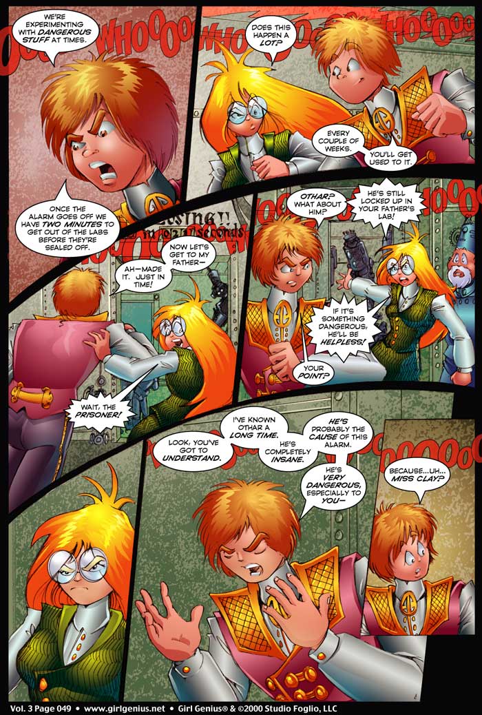 Read online Girl Genius (2002) comic -  Issue #3 - 47