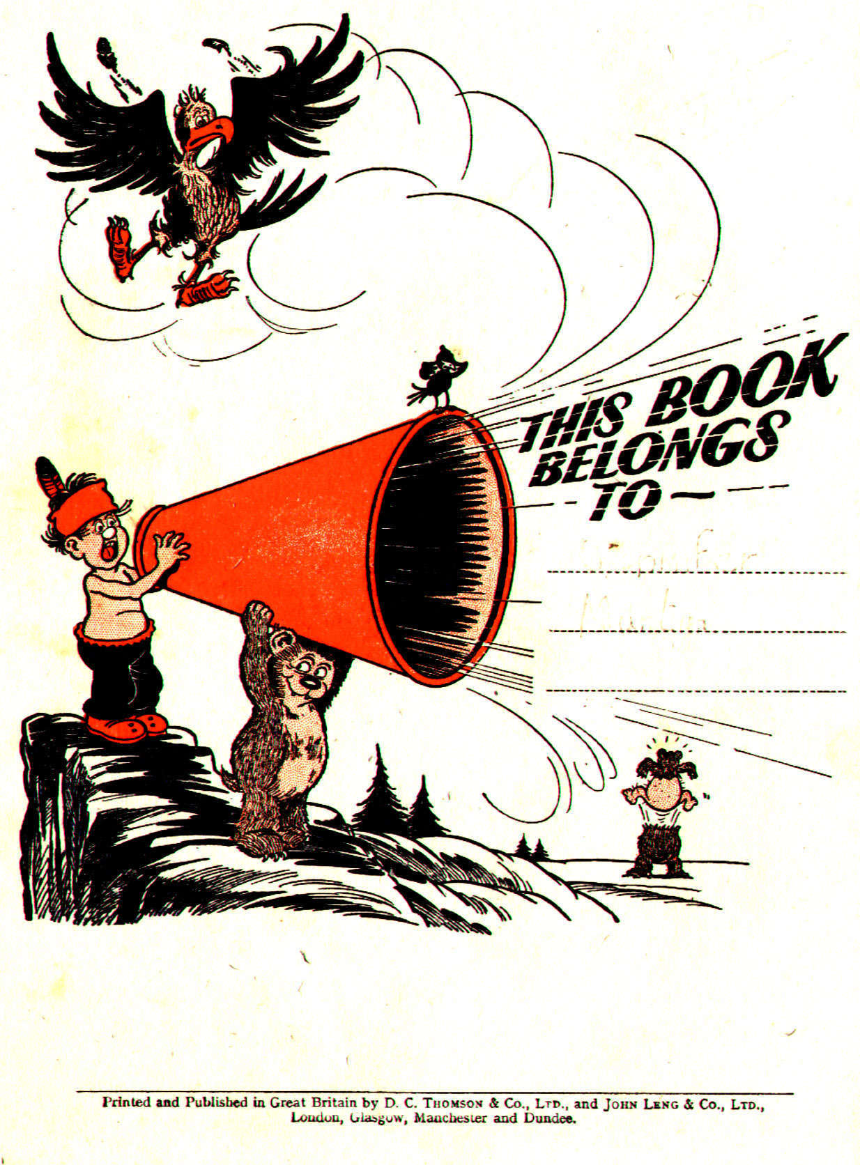 Read online The Beano Book (Annual) comic -  Issue #1956 - 2