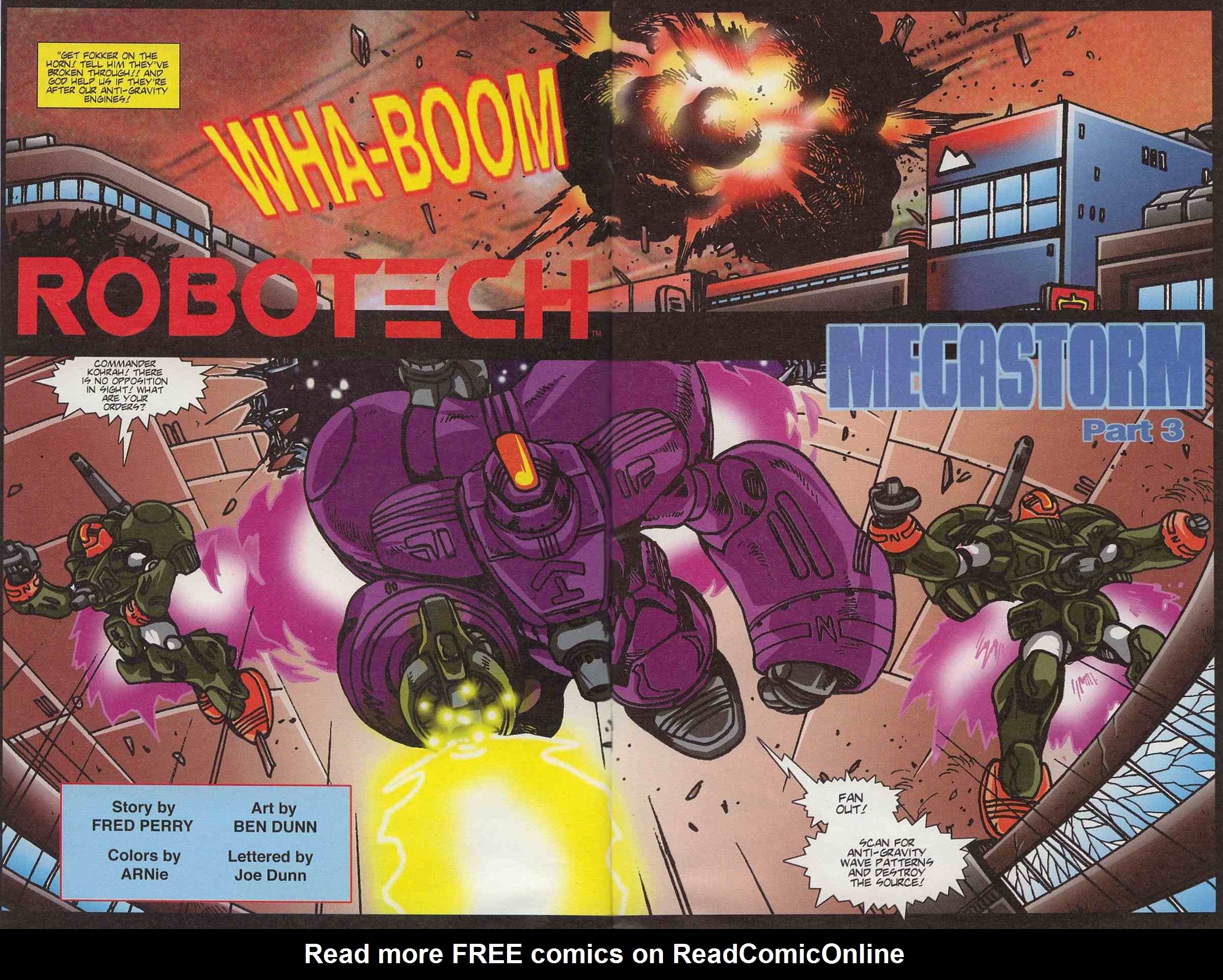 Read online Robotech Megastorm comic -  Issue # Full - 43