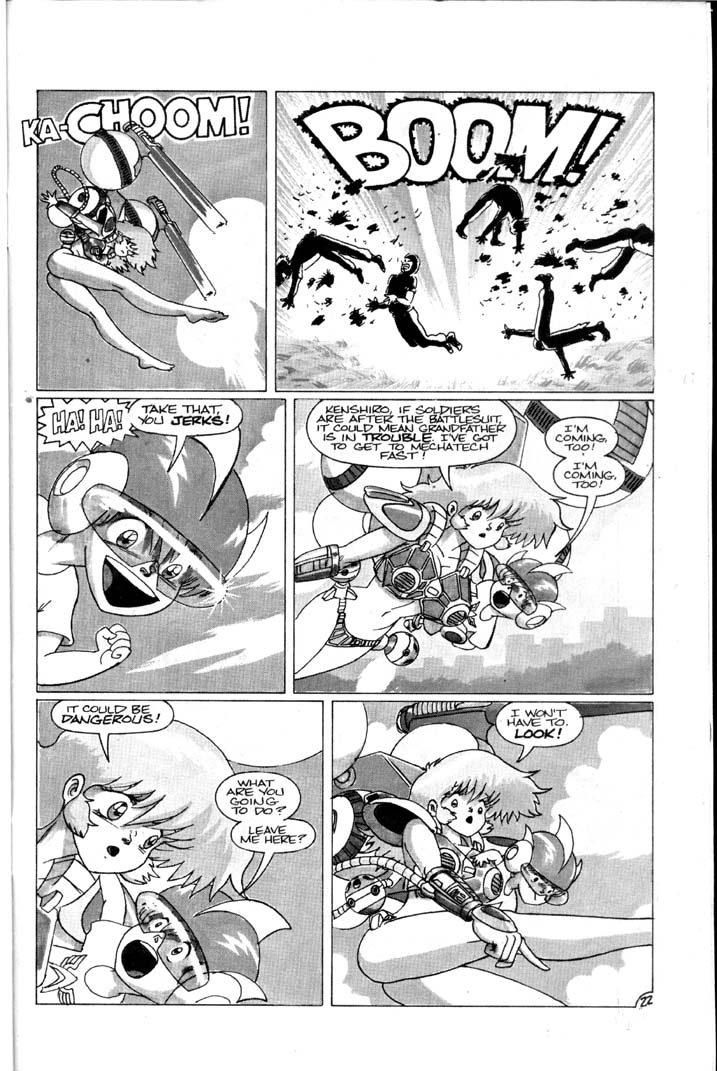 Read online Metal Bikini (1990) comic -  Issue #5 - 23