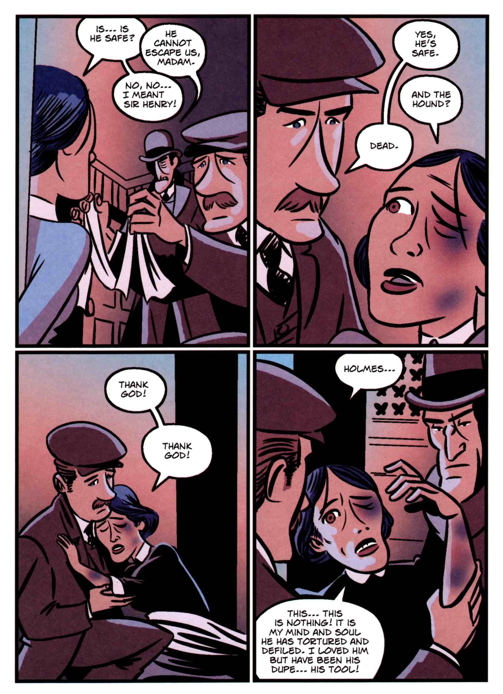Read online The Hound of the Baskervilles (2009) comic -  Issue # TPB - 127