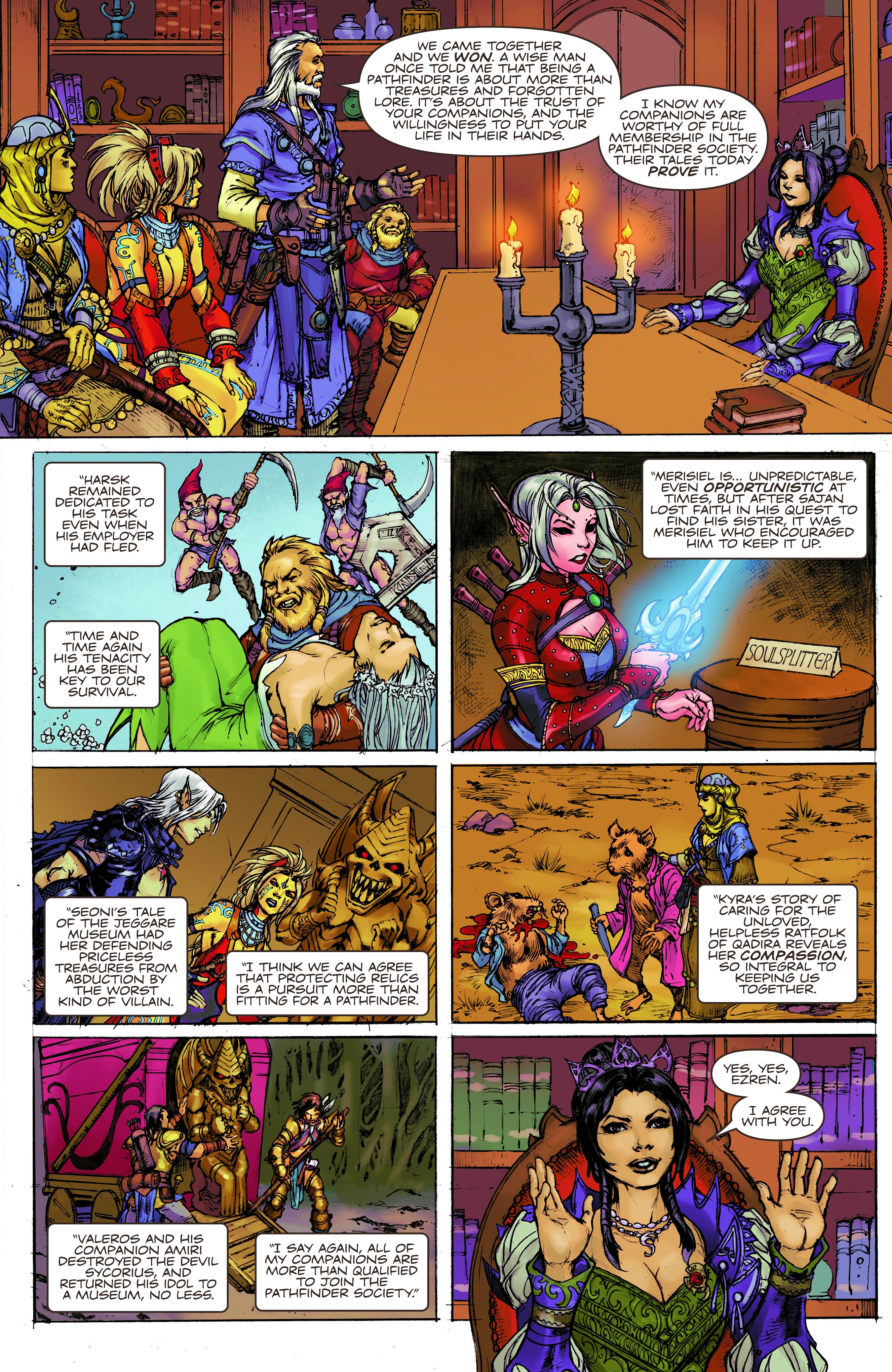 Read online Pathfinder: Origins comic -  Issue #6 - 19