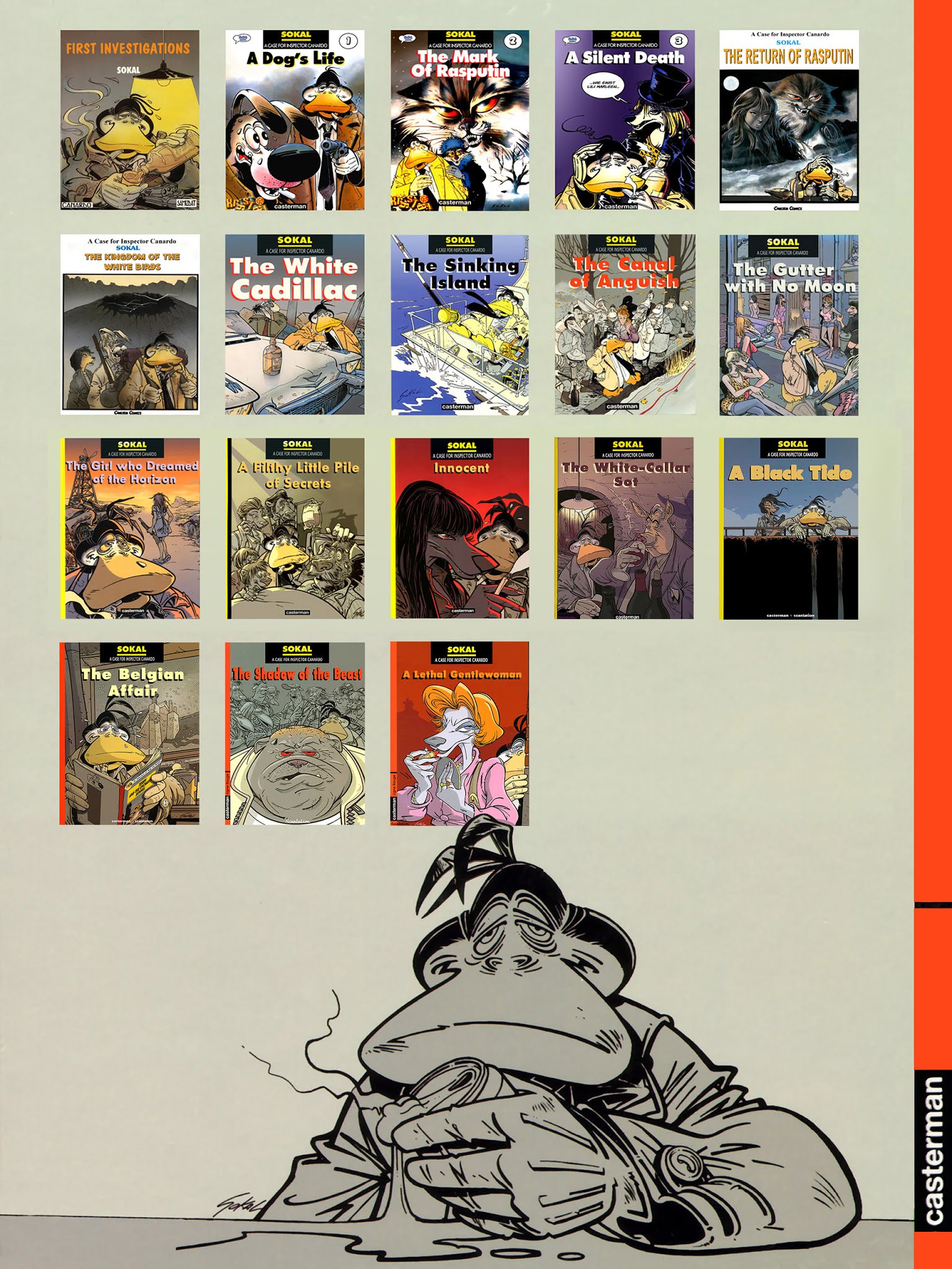 Read online Une enquête de l'inspecteur Canardo comic -  Issue #17 - 51