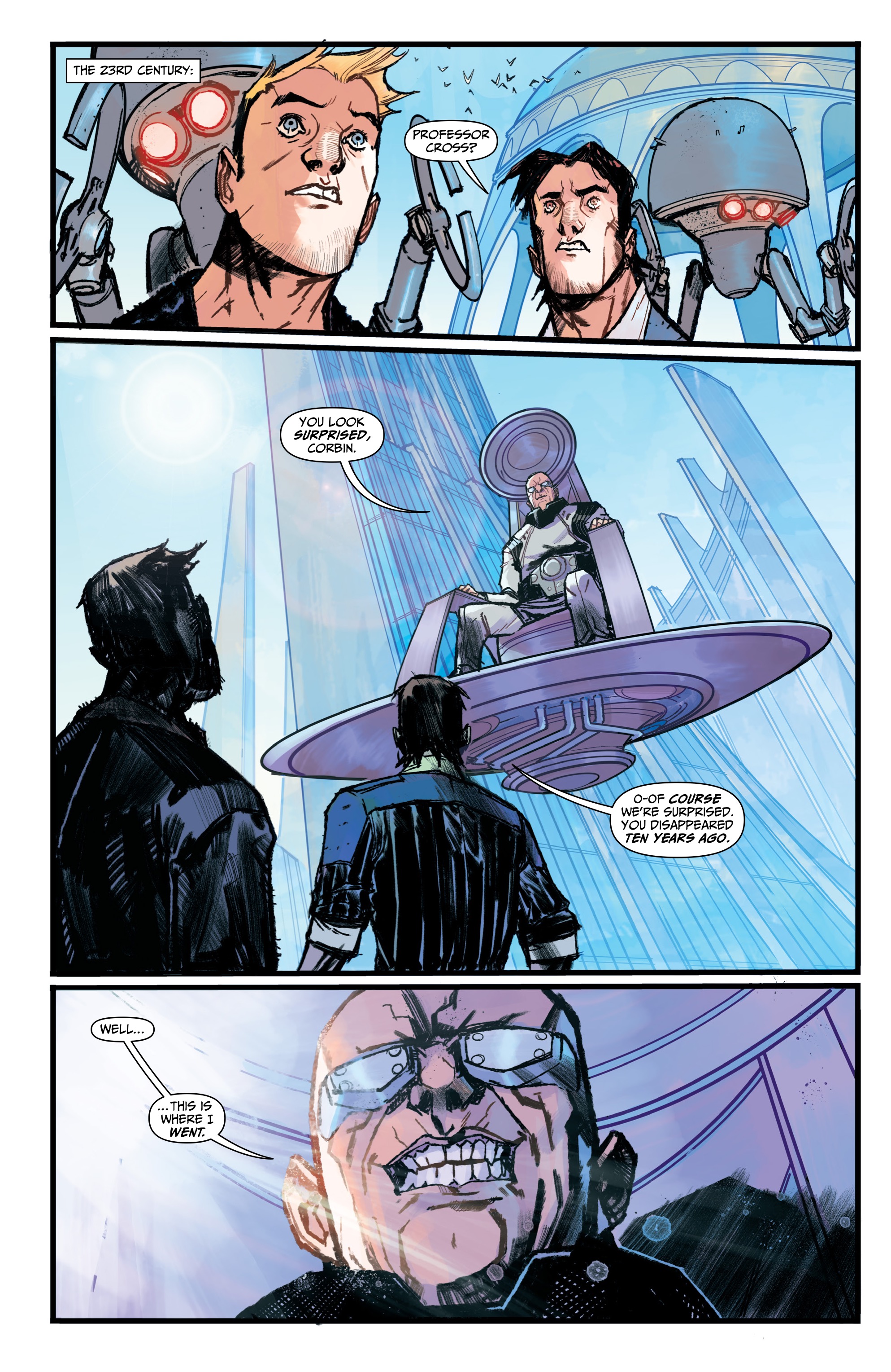 Read online Chrononauts: Futureshock comic -  Issue # _TPB - 34