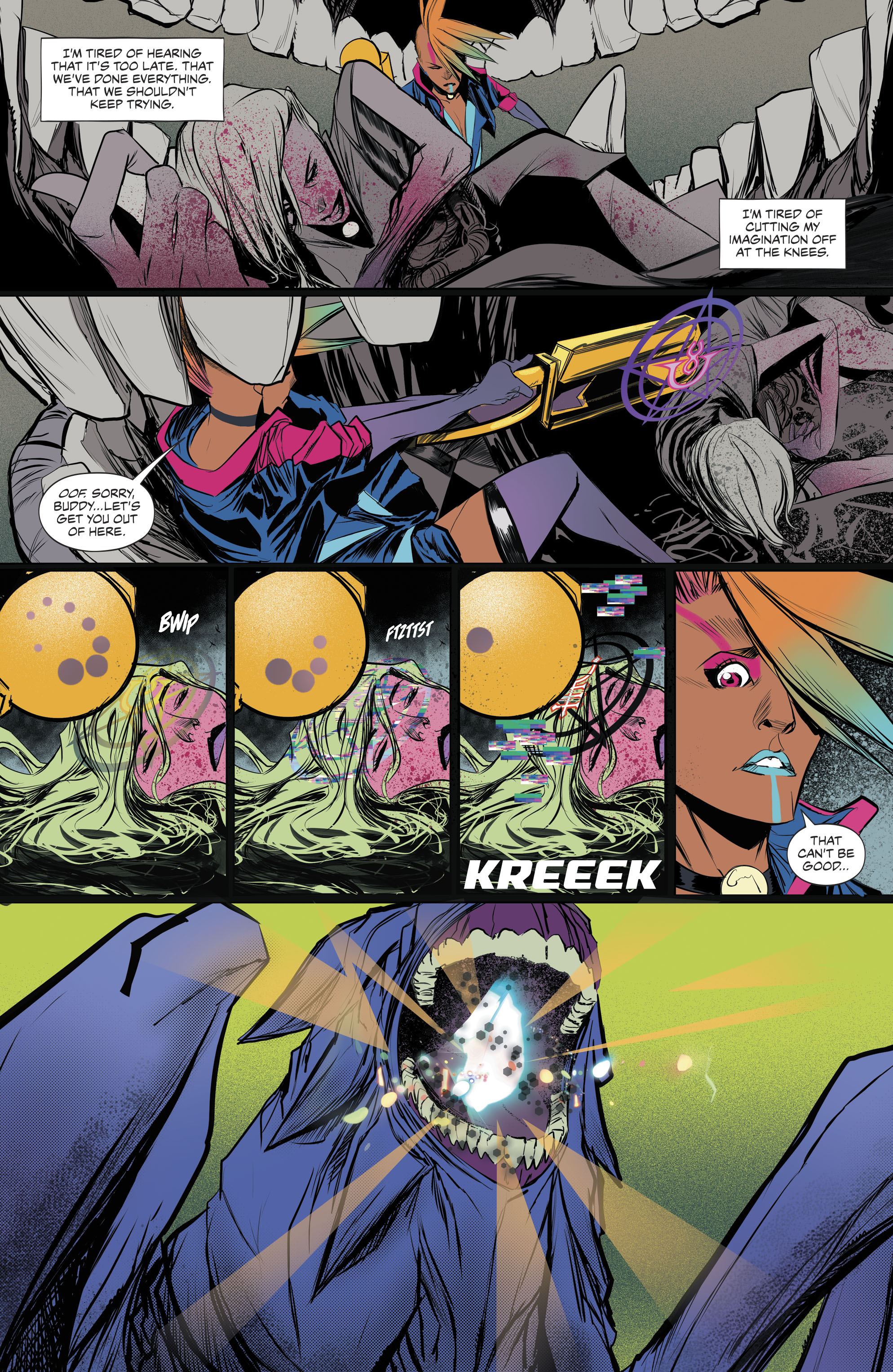 Read online Goddess Mode comic -  Issue #4 - 21