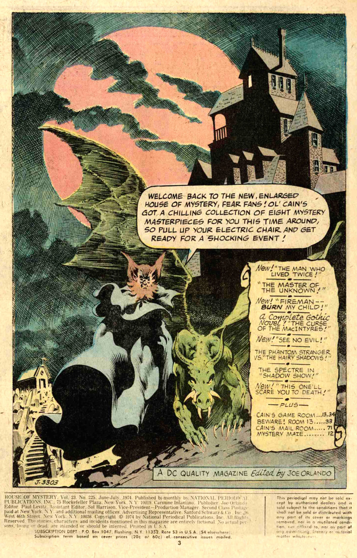 Read online House of Mystery (1951) comic -  Issue #225 - 3