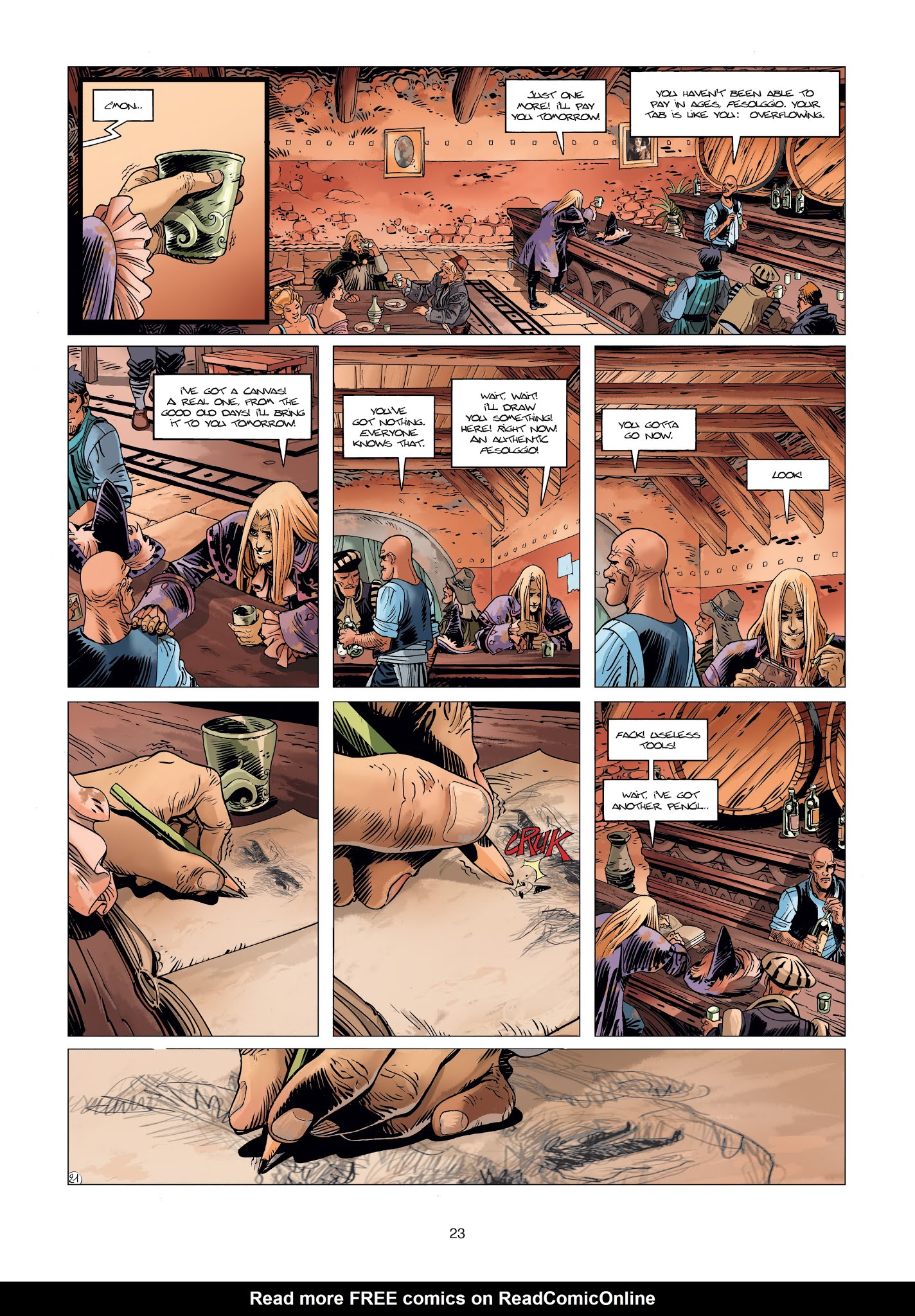Read online Sangre Vol. 1: Sangre the Survivor comic -  Issue #2 - 23