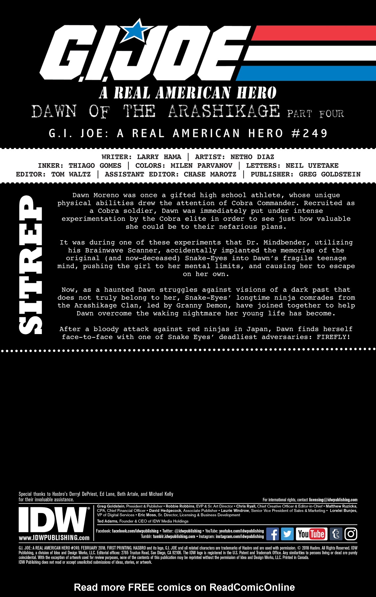 Read online G.I. Joe: A Real American Hero comic -  Issue #249 - 2