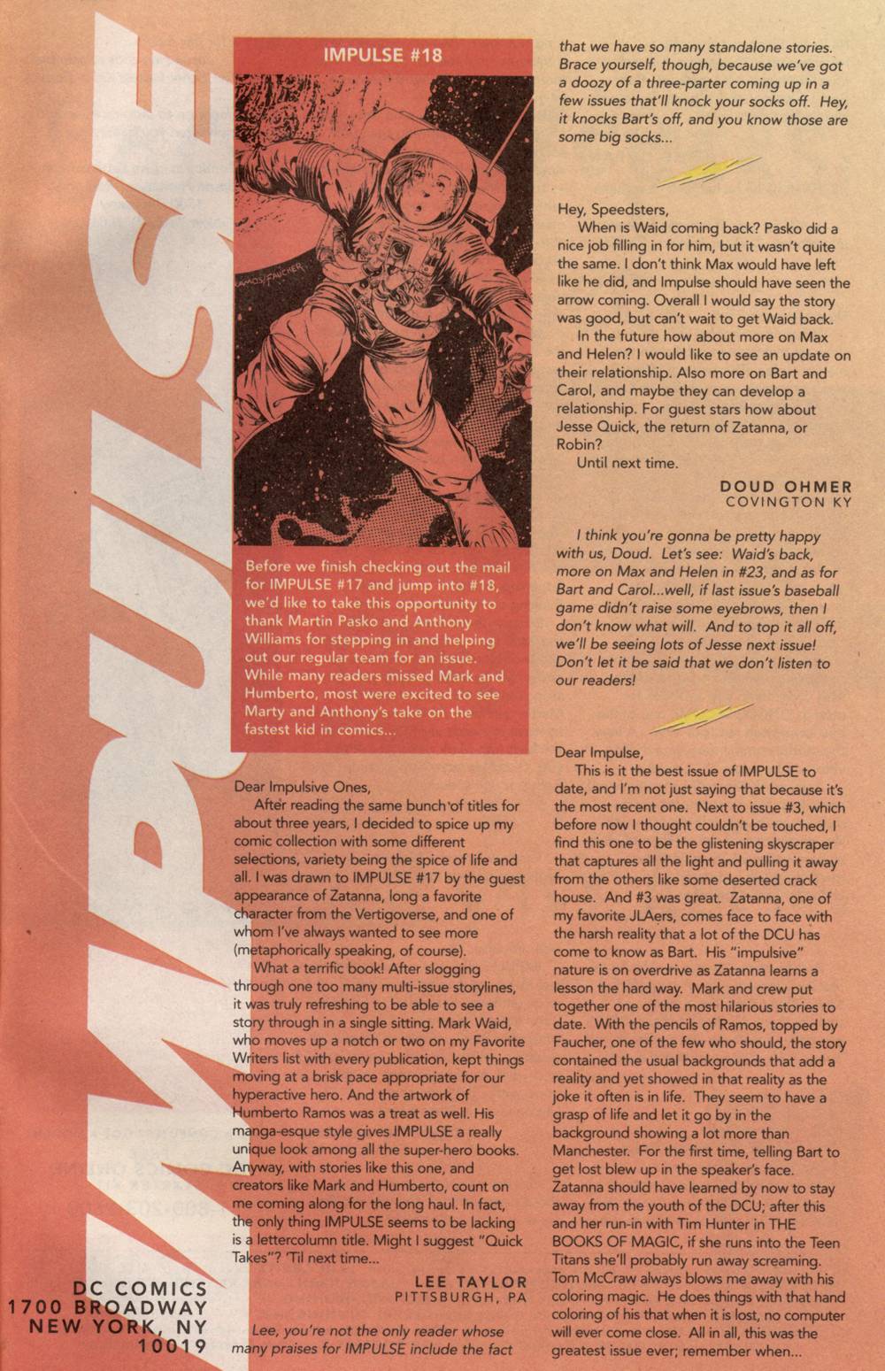 Read online Impulse (1995) comic -  Issue #21 - 24